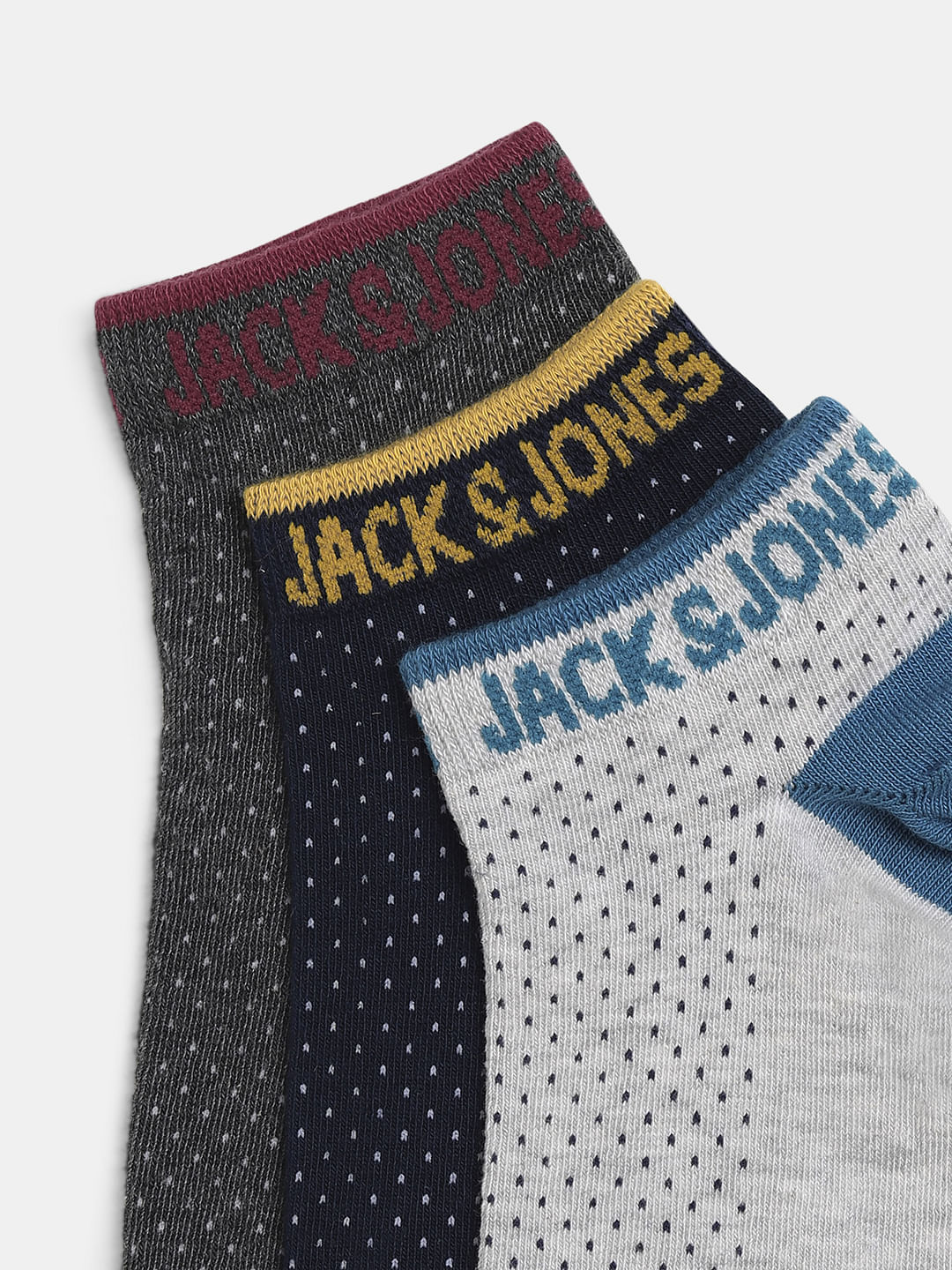 Pack of 3 Printed Ankle Length Socks - Image 2