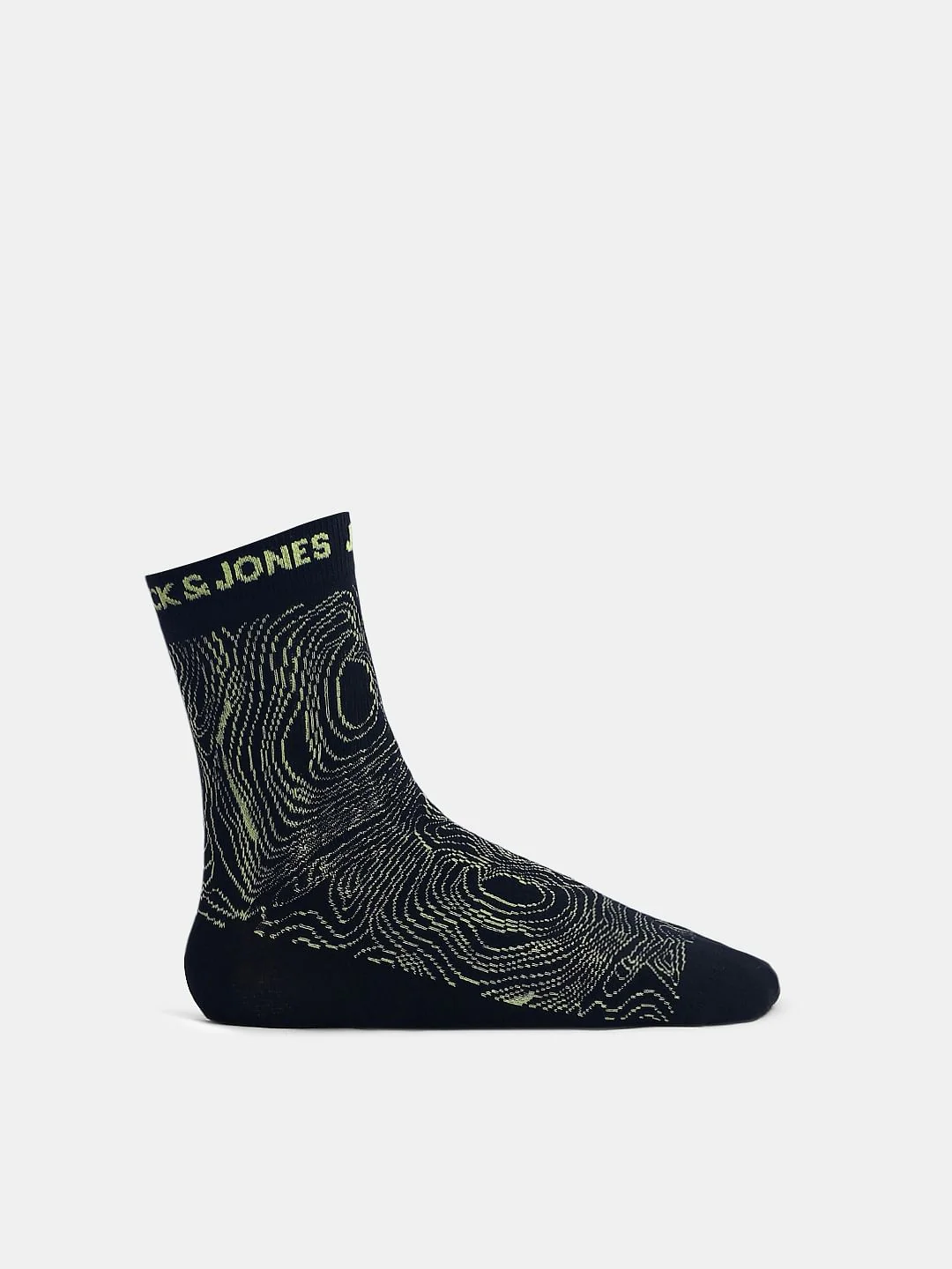 Pack Of 3 Printed Mid Length Socks - Image 5