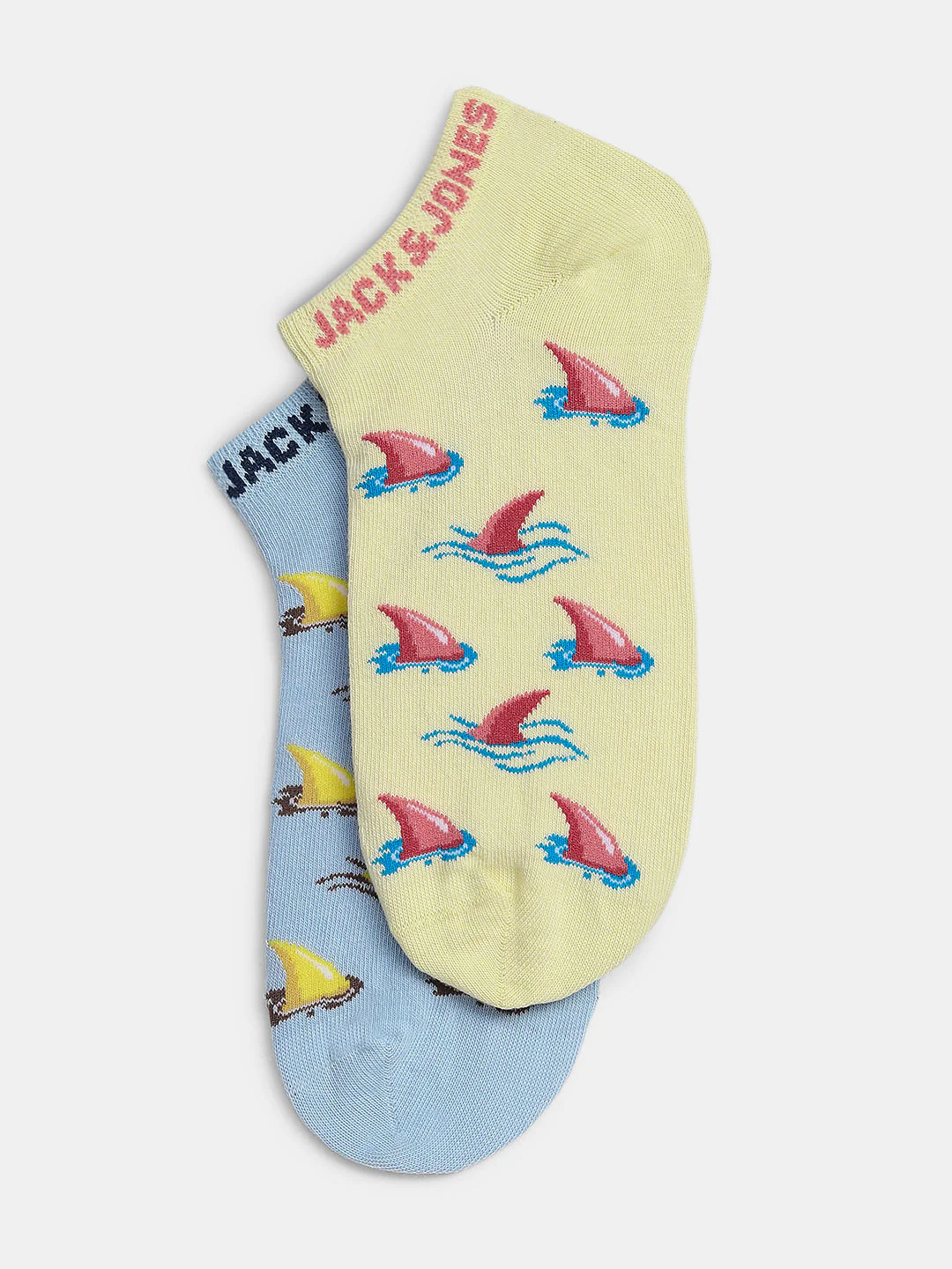 Pack Of 2 Printed Ankle Length Socks