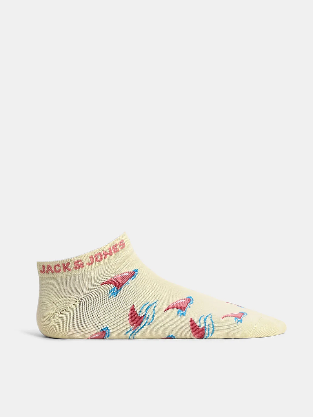 Pack Of 2 Printed Ankle Length Socks - Image 3