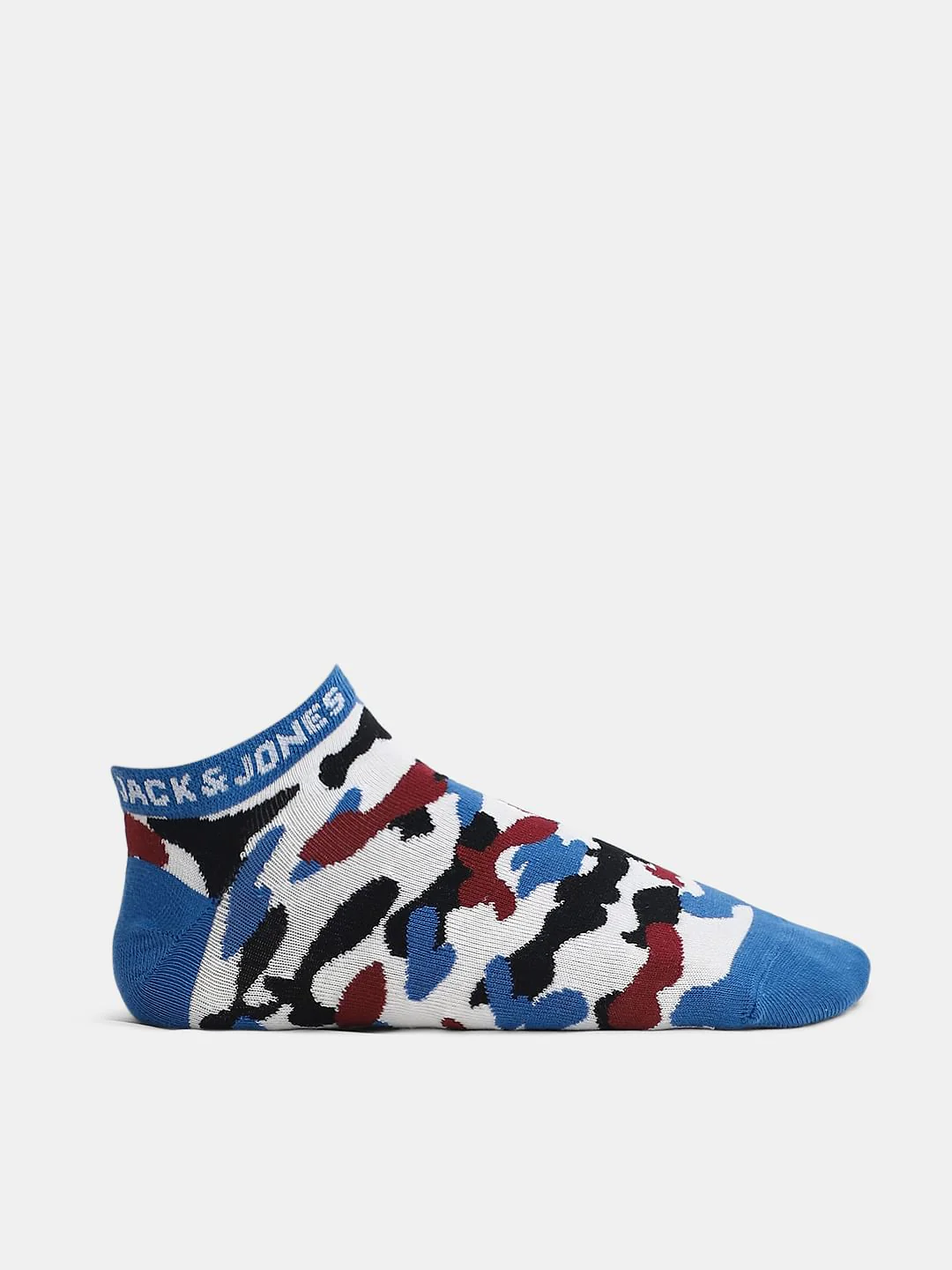 Pack Of 3 Camo Print Ankle Length Socks - Image 4