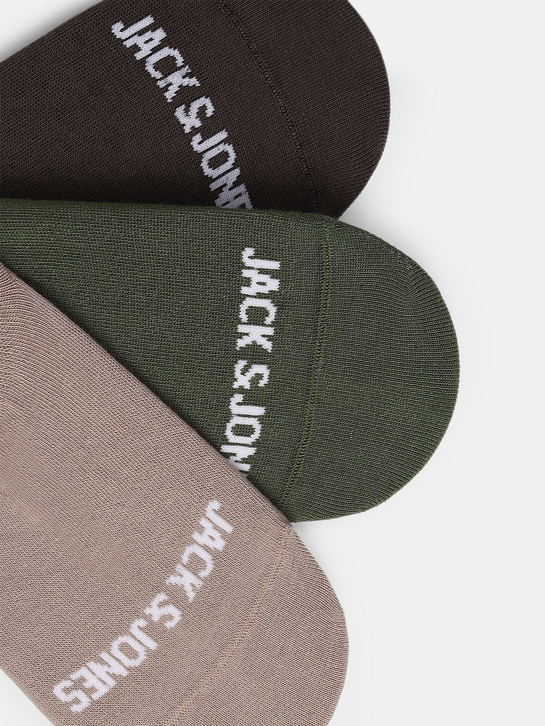 Pack Of 3 No Show Socks - Image 2