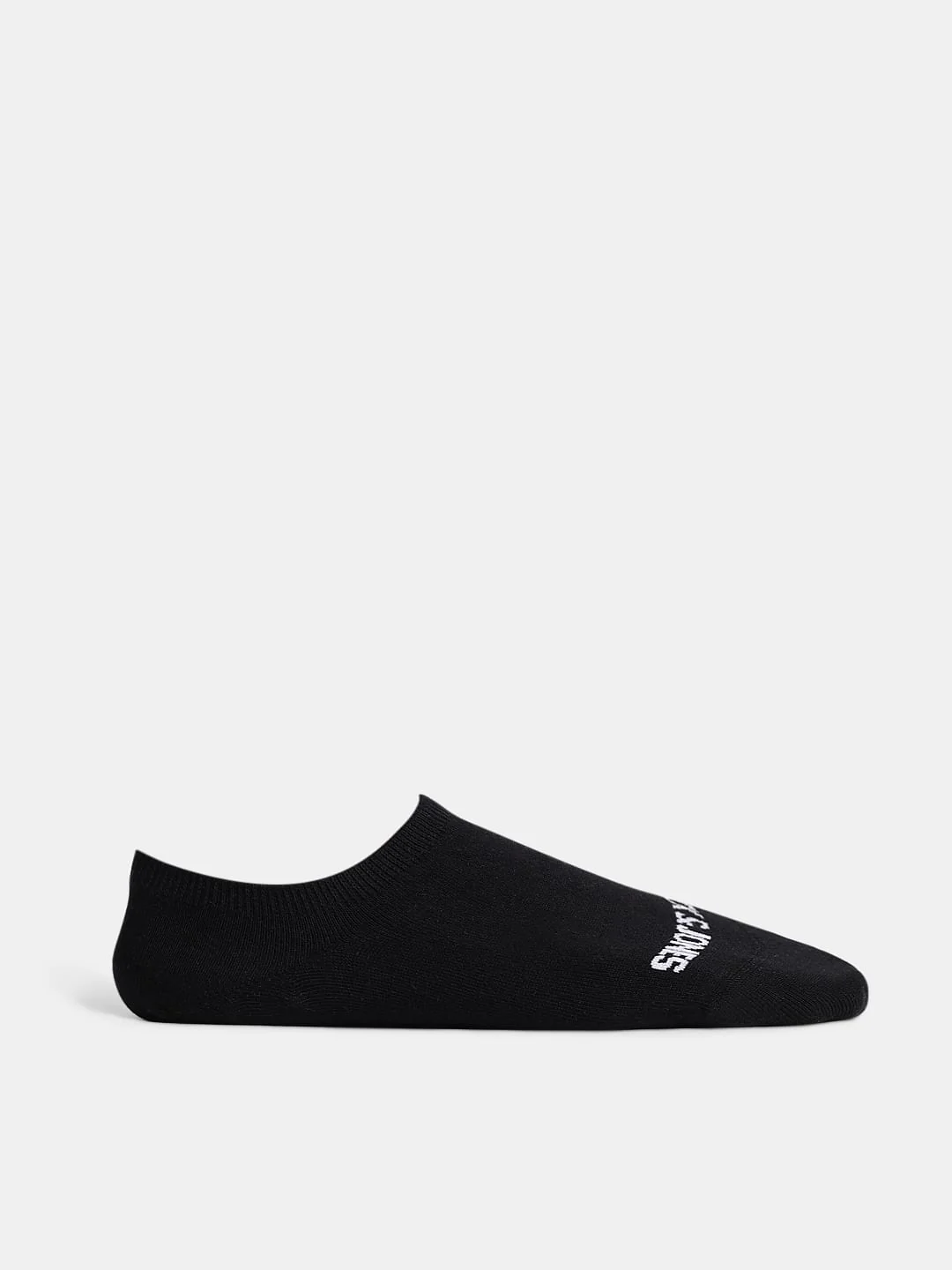 Pack Of 3 Black No Show Socks - Image 3