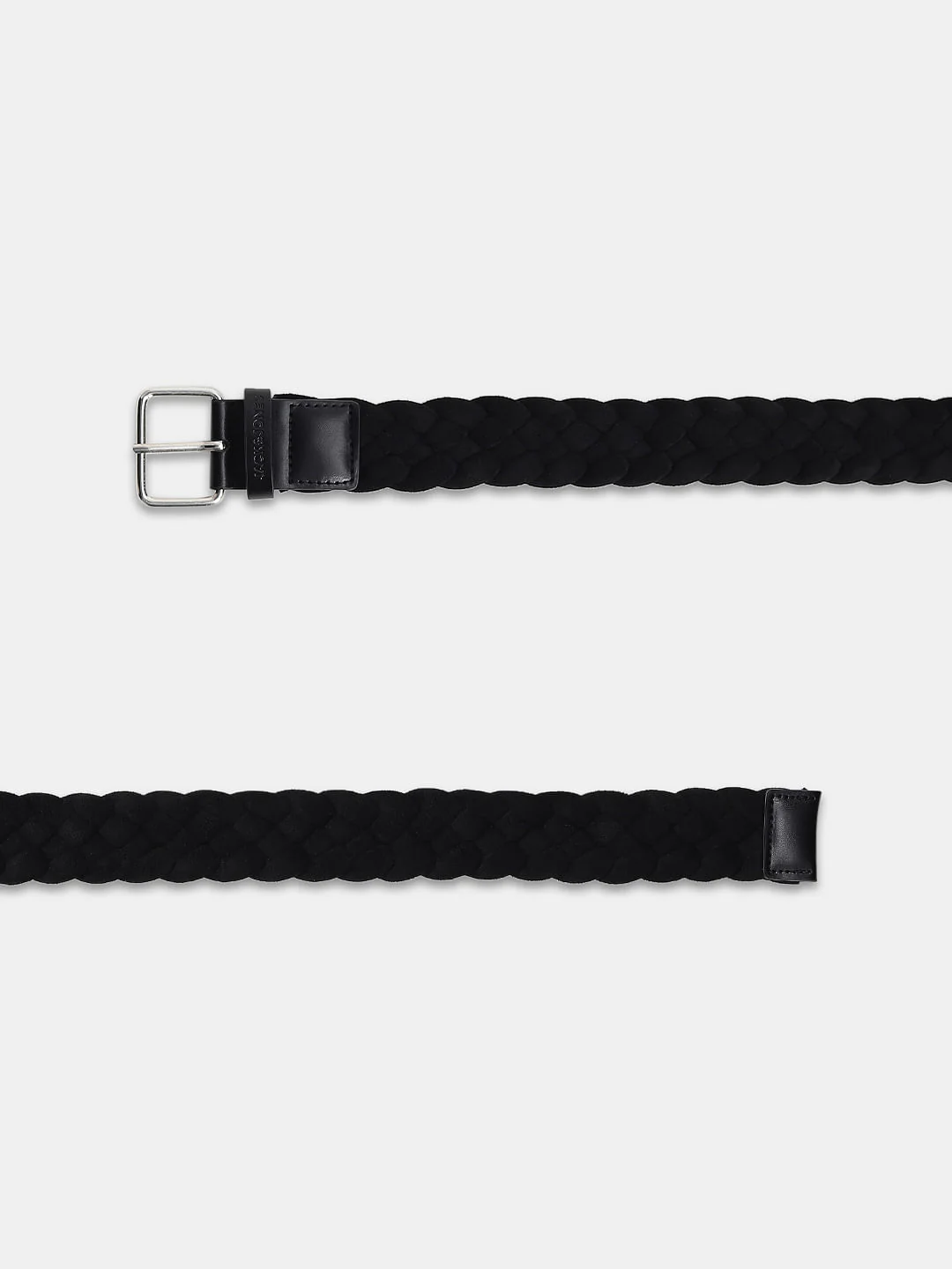 Black Braided Belt - Image 3