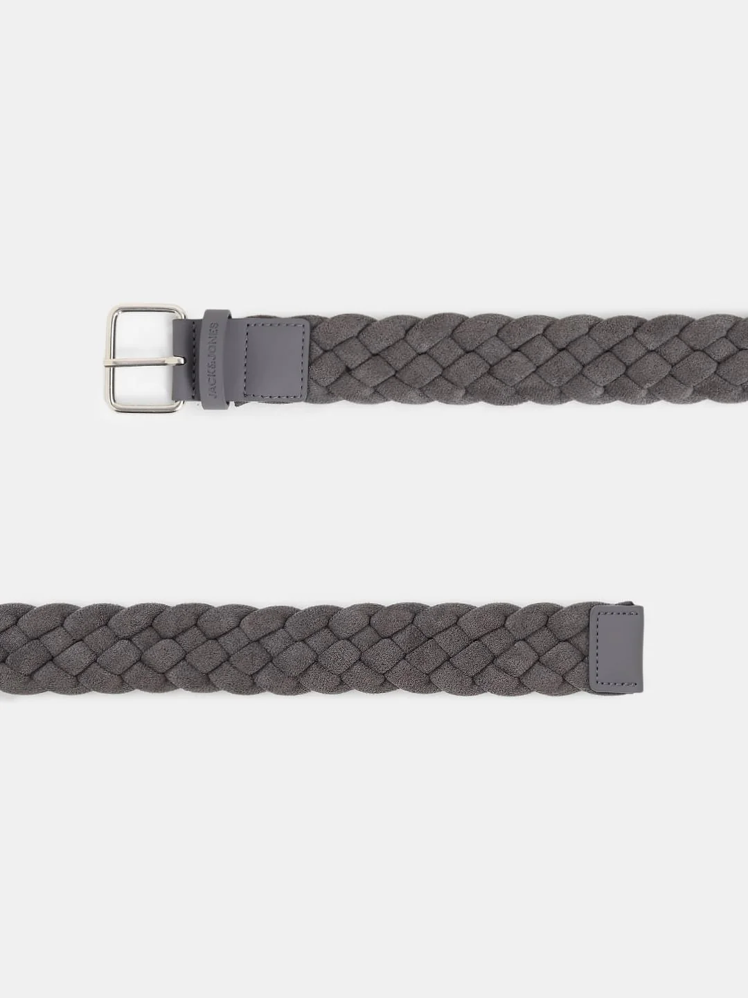 Dark Grey Braided Belt - Image 3