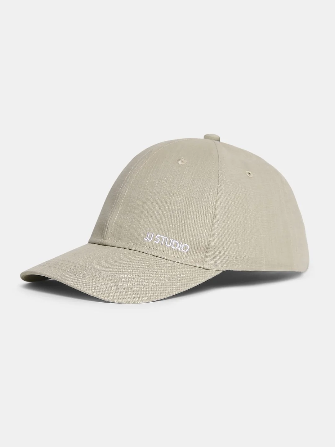 Light Beige Linen Bucket Hat - Image 2