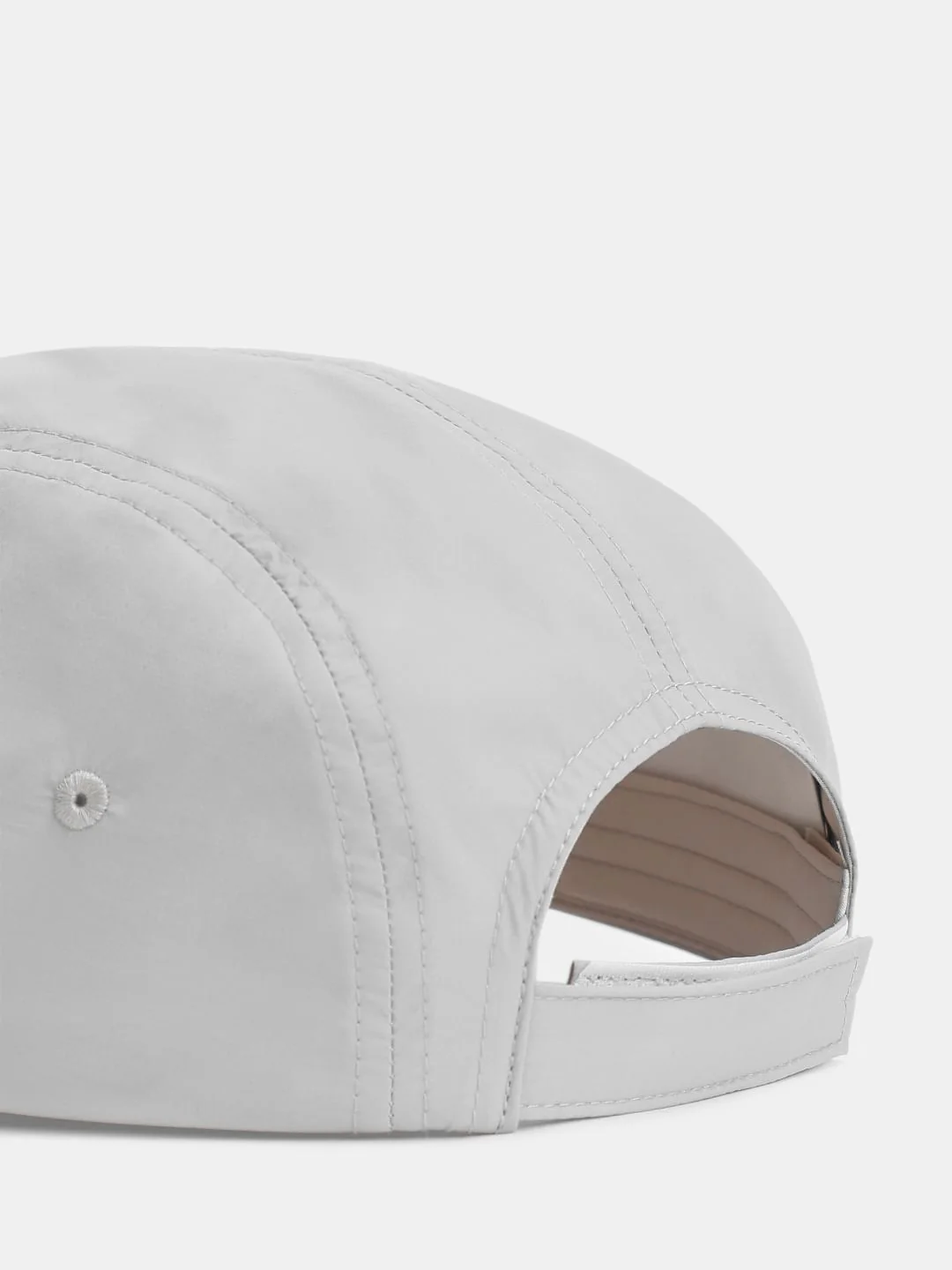 Light Grey Logo Print Cap - Image 5