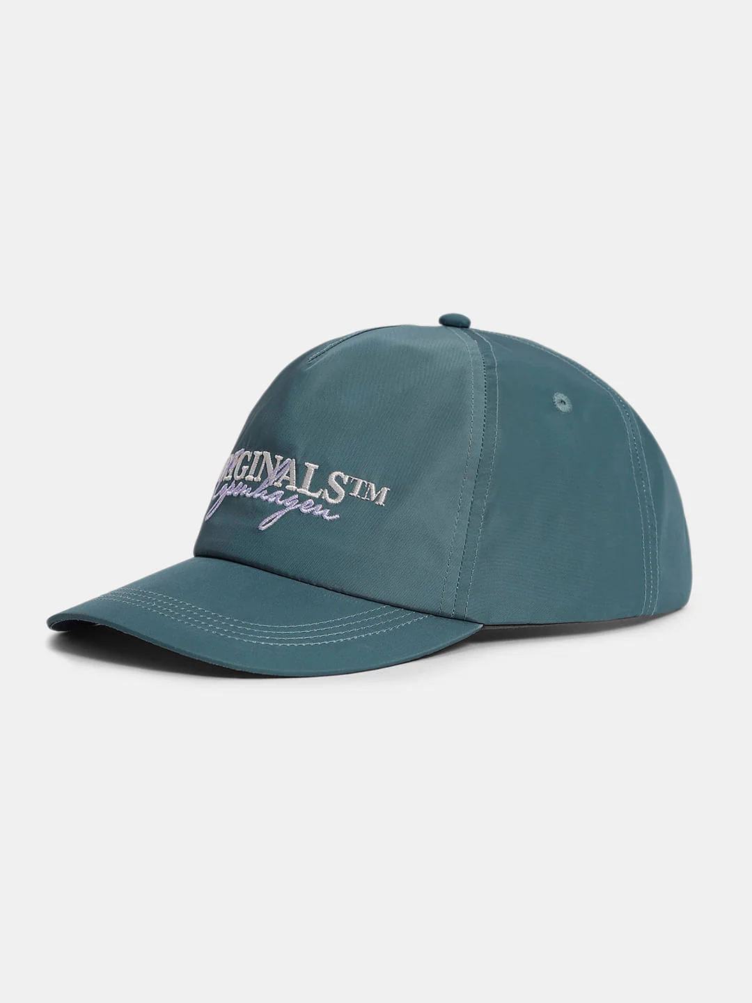 Grey Logo Print Cap - Image 2