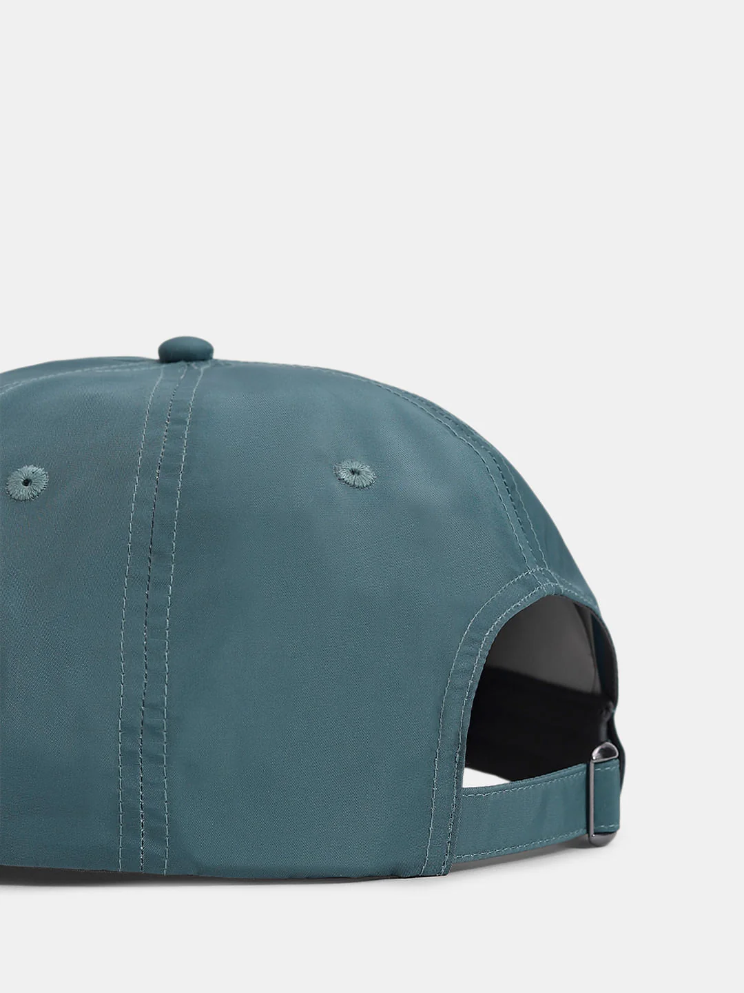 Grey Logo Print Cap - Image 5