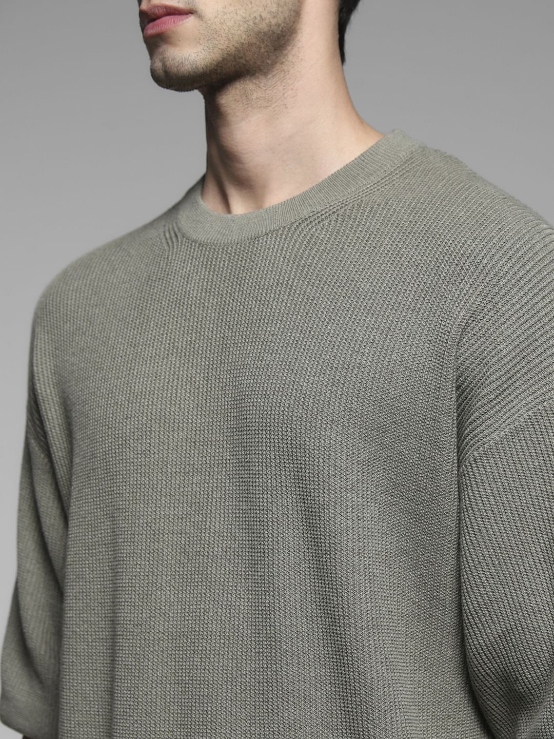 Green Crew Neck Pullover - Image 5