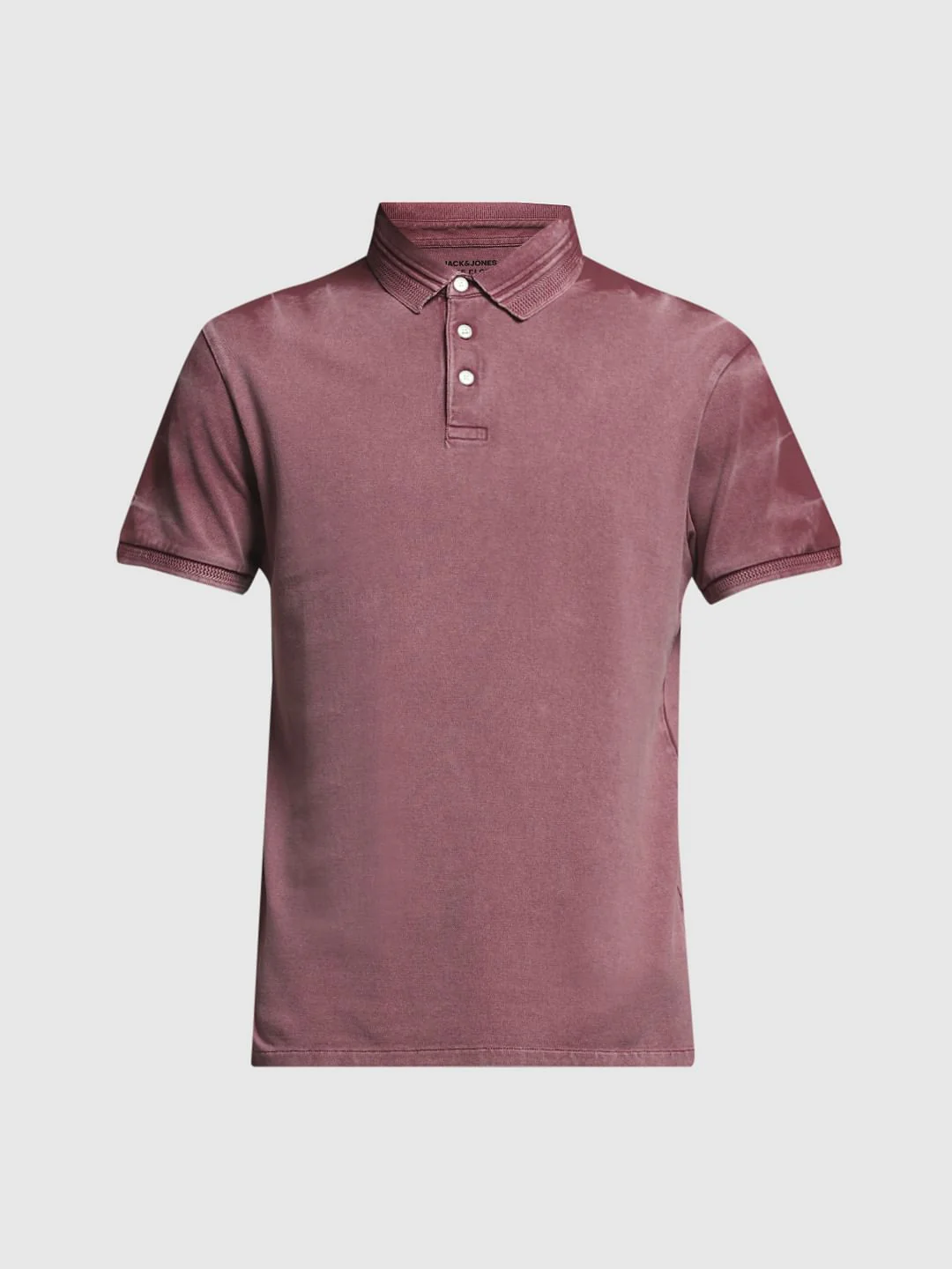 Dusty Pink Cotton Knit Polo - Image 7