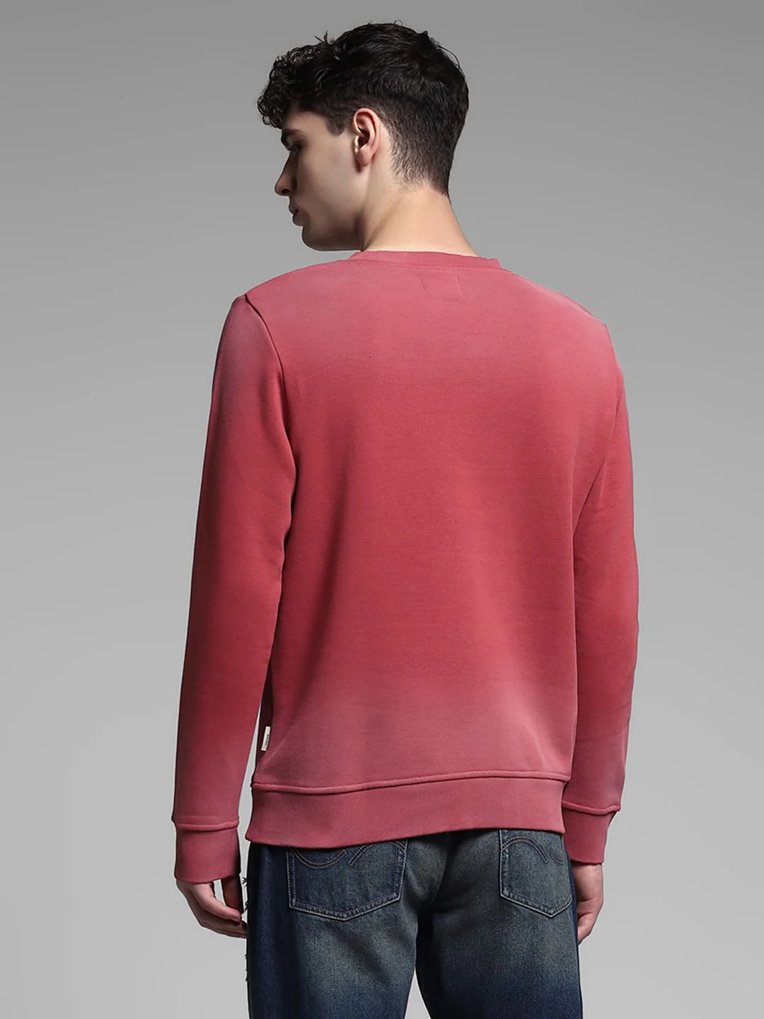Pink Applique Patchwork Sweatshirt - Image 4