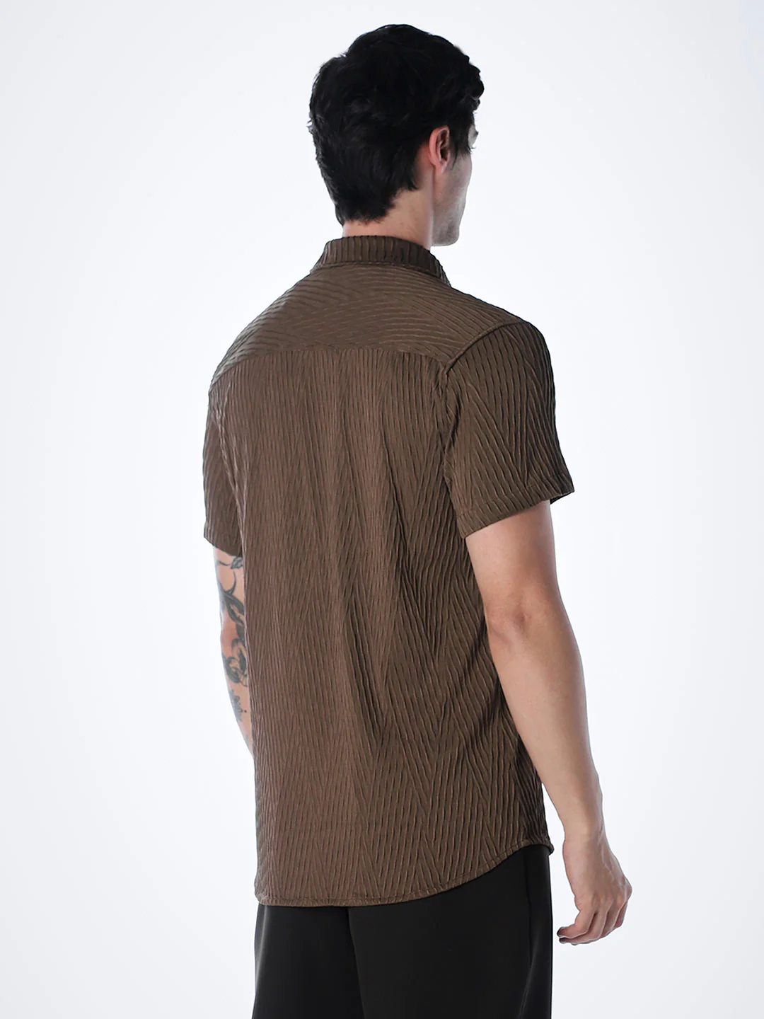 Stretch Fabric Comfort Fit Shirt - Image 4