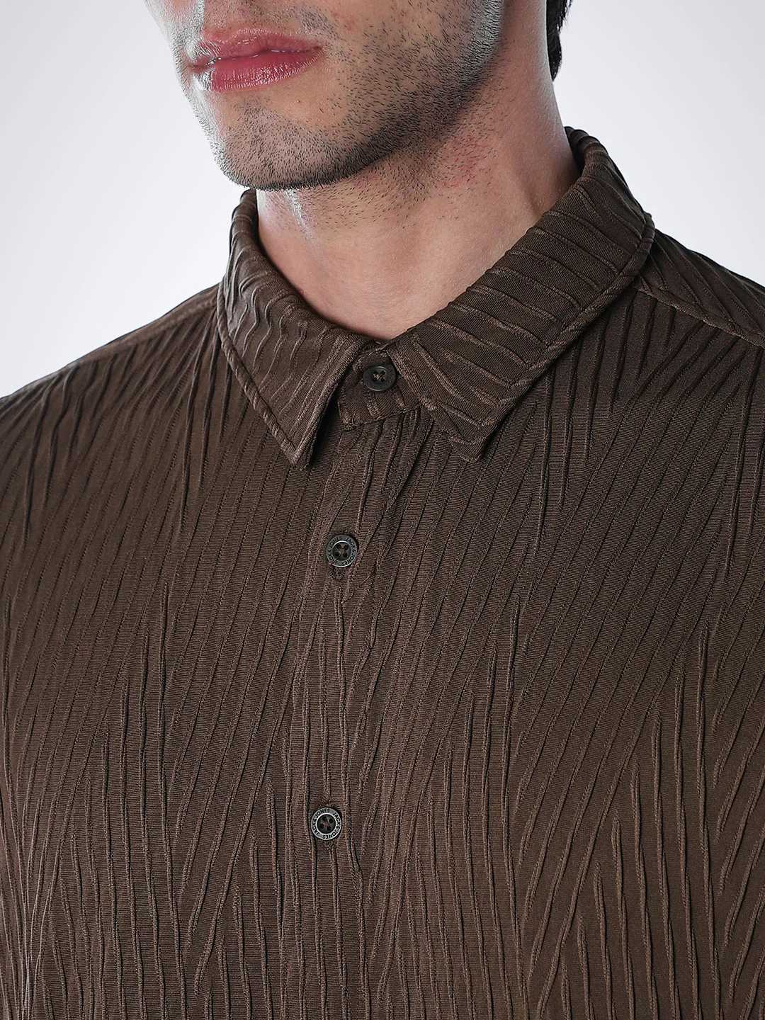 Stretch Fabric Comfort Fit Shirt - Image 5