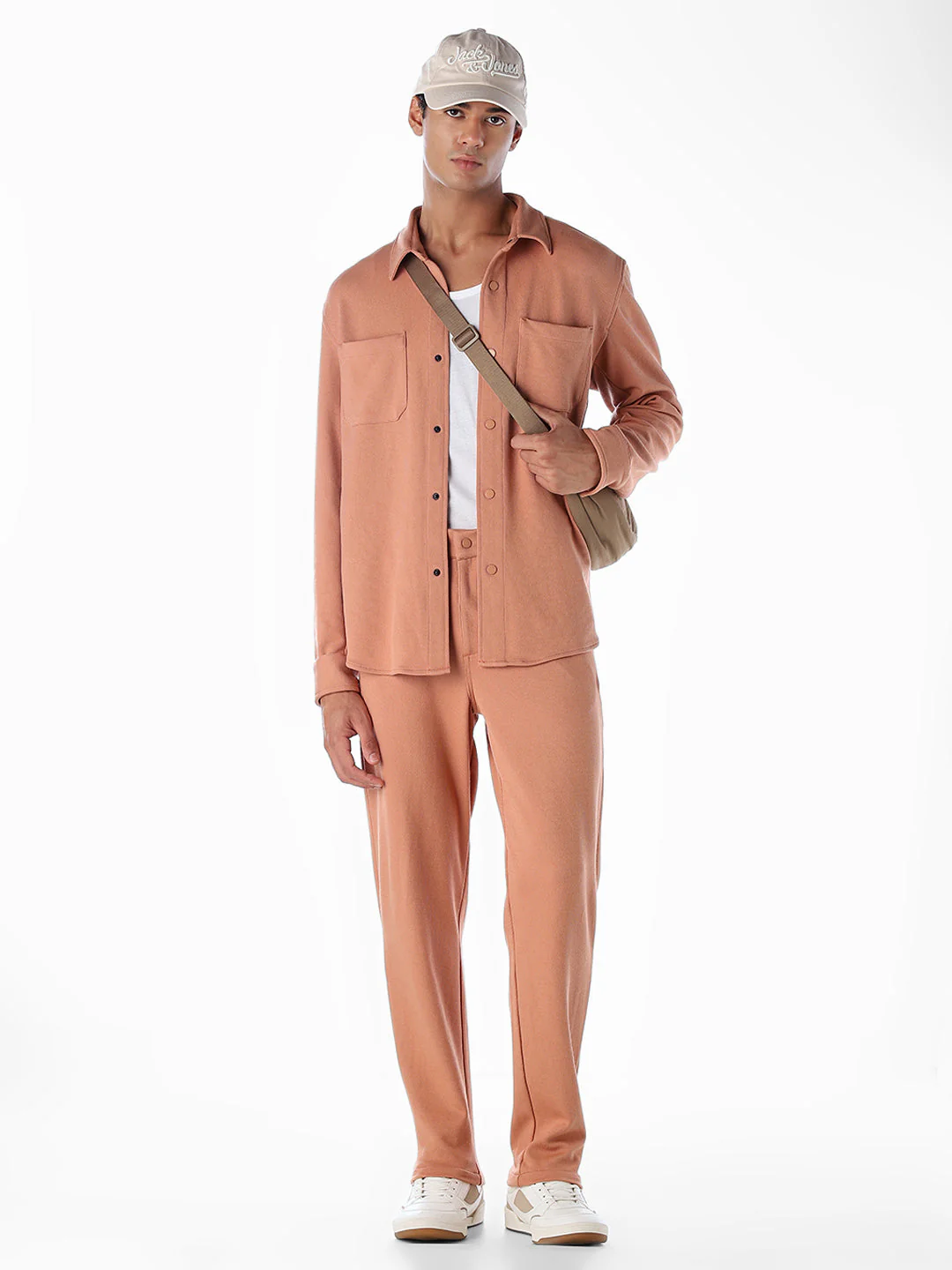 Regular Fit Mid Rise Pants - Orange - Image 6