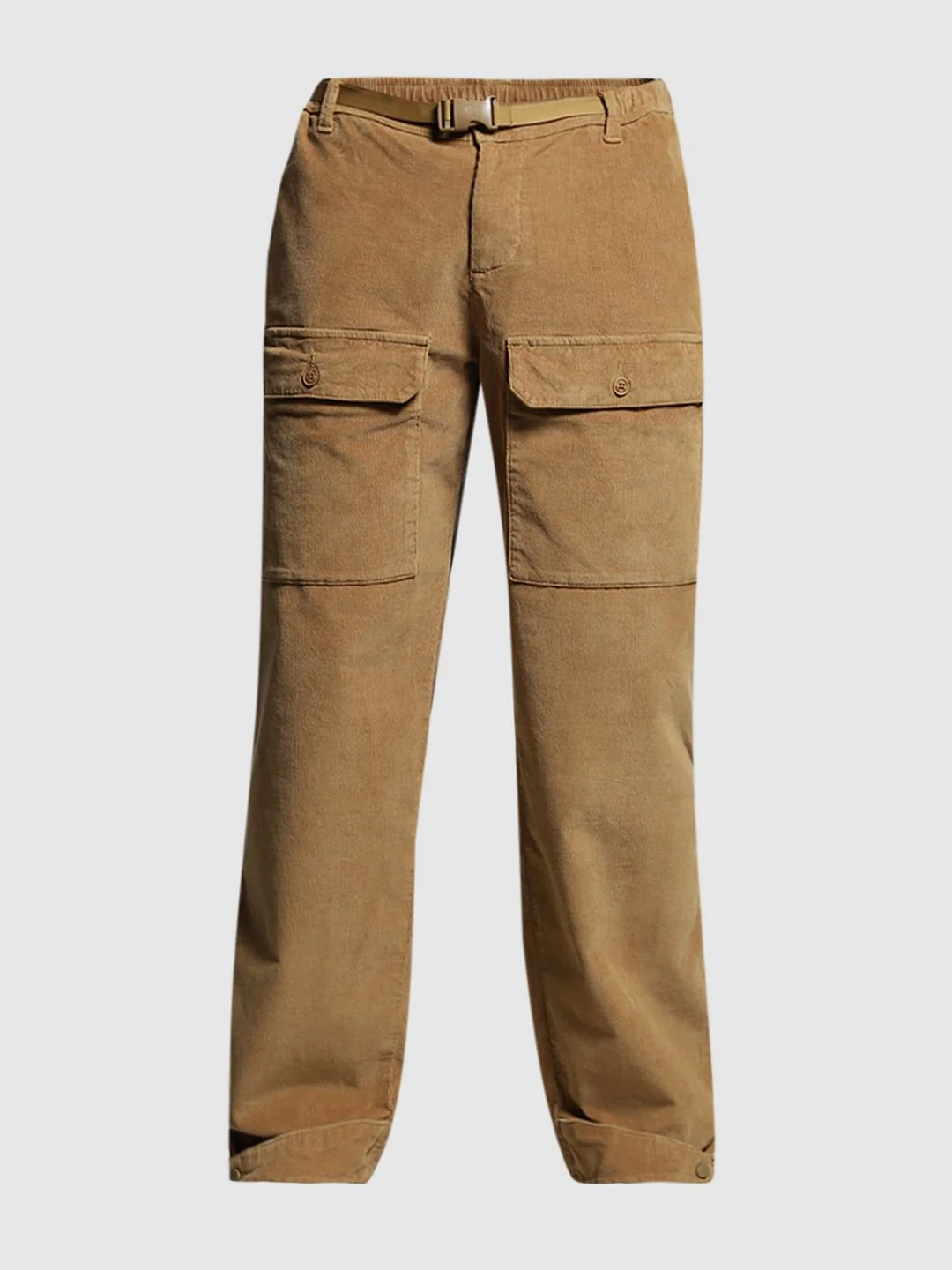 Brown Mid Rise Loose Fit Pants - Image 8