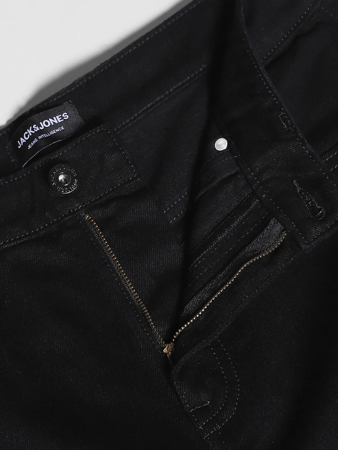 Black High Rise Dario Loose Fit Jeans - Image 5