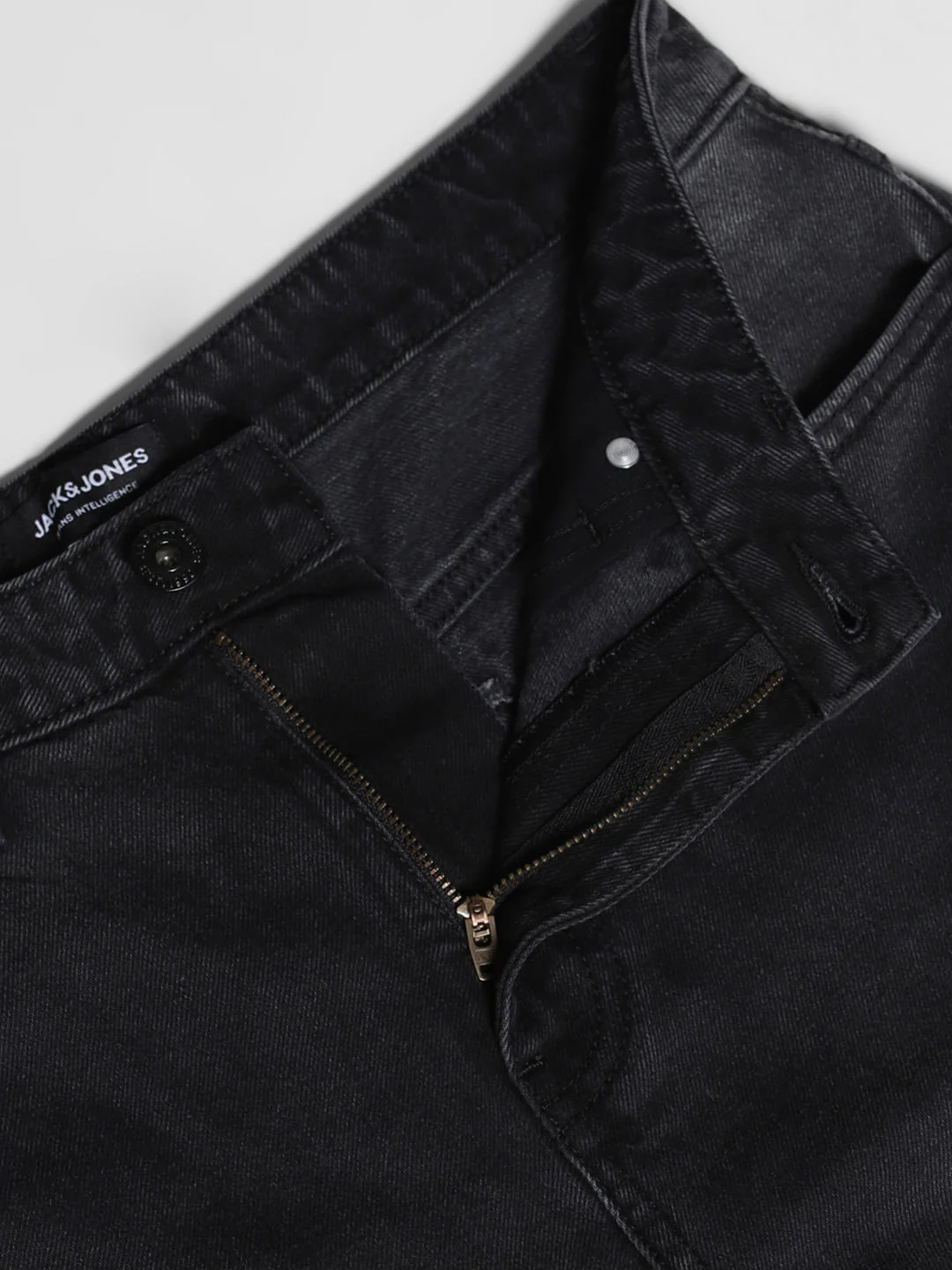 Black High Rise Dario Loose Fit Jeans - Image 5