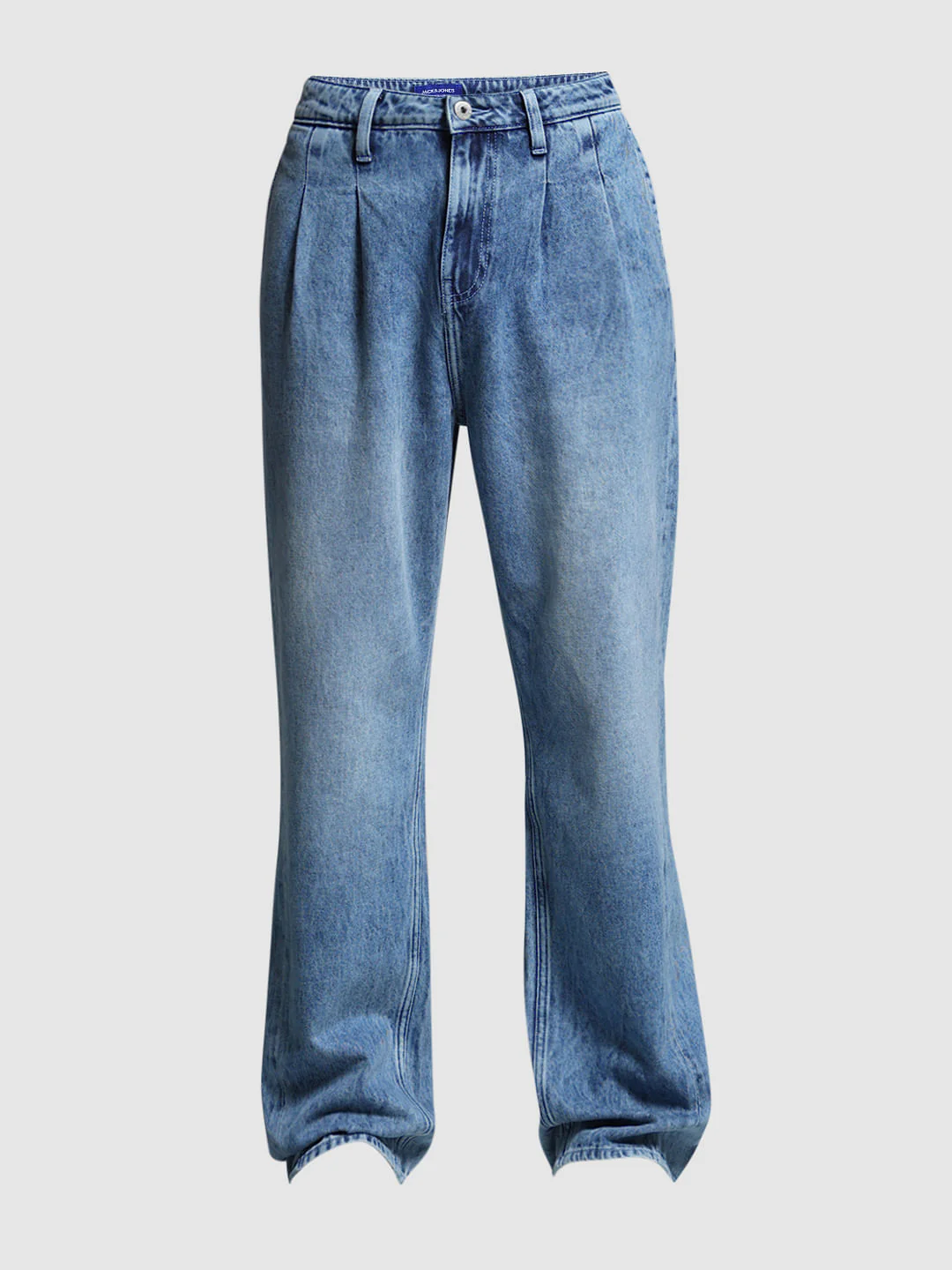 Light Blue High Rise Dario Loose Fit Jeans - Image 7