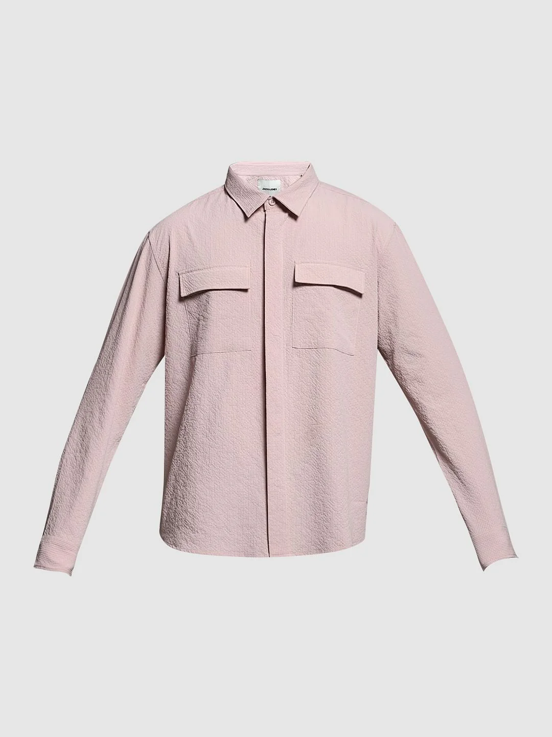 Pink Oversized Full Sleeves Shirt - Image 7