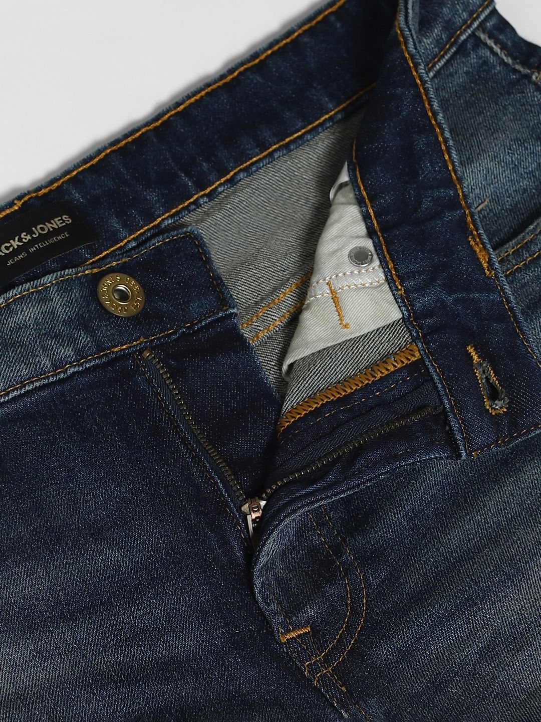 Mildly Distressed Clark Regular Fit Jeans - Image 6