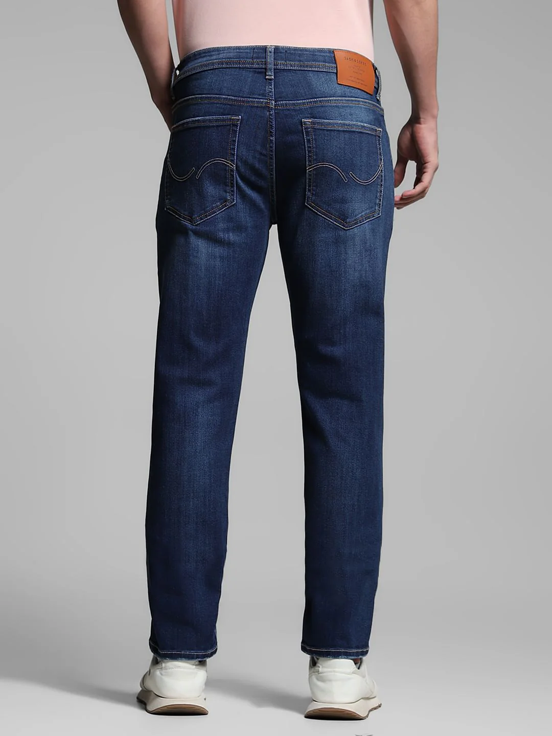 Dark Blue Low Rise Ben Skinny Jeans - Image 3