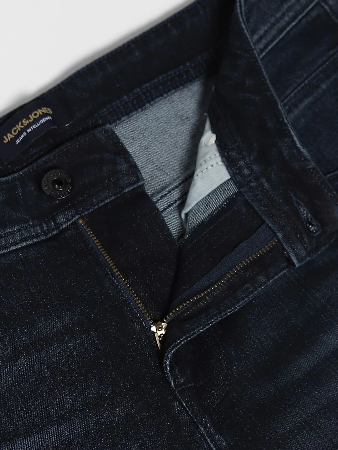 Dark Blue Low Rise Glenn Slim Fit Jeans - Image 5