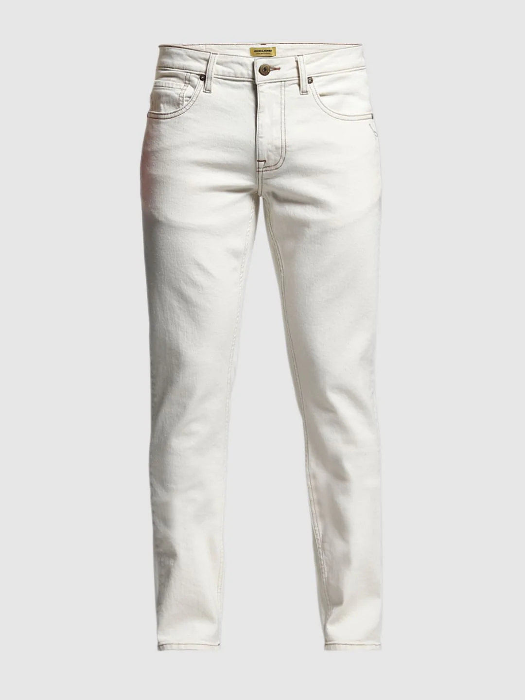 Ecru Low Rise Glenn Slim Fit Jeans - Image 7