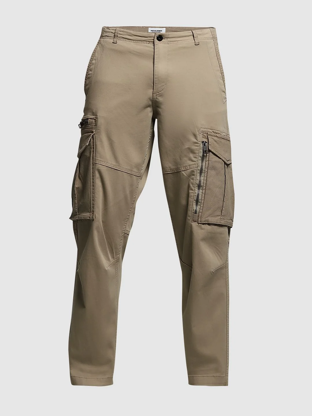 Brown Yarn Dyed Cargo Pants - Image 7