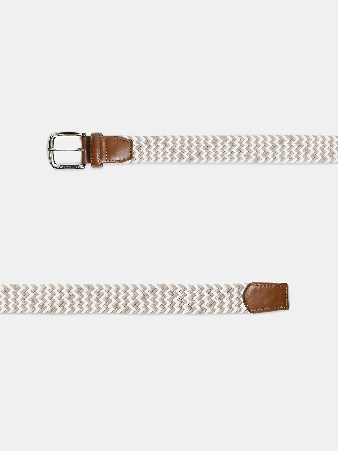 Braided Belt - Beige - Image 3