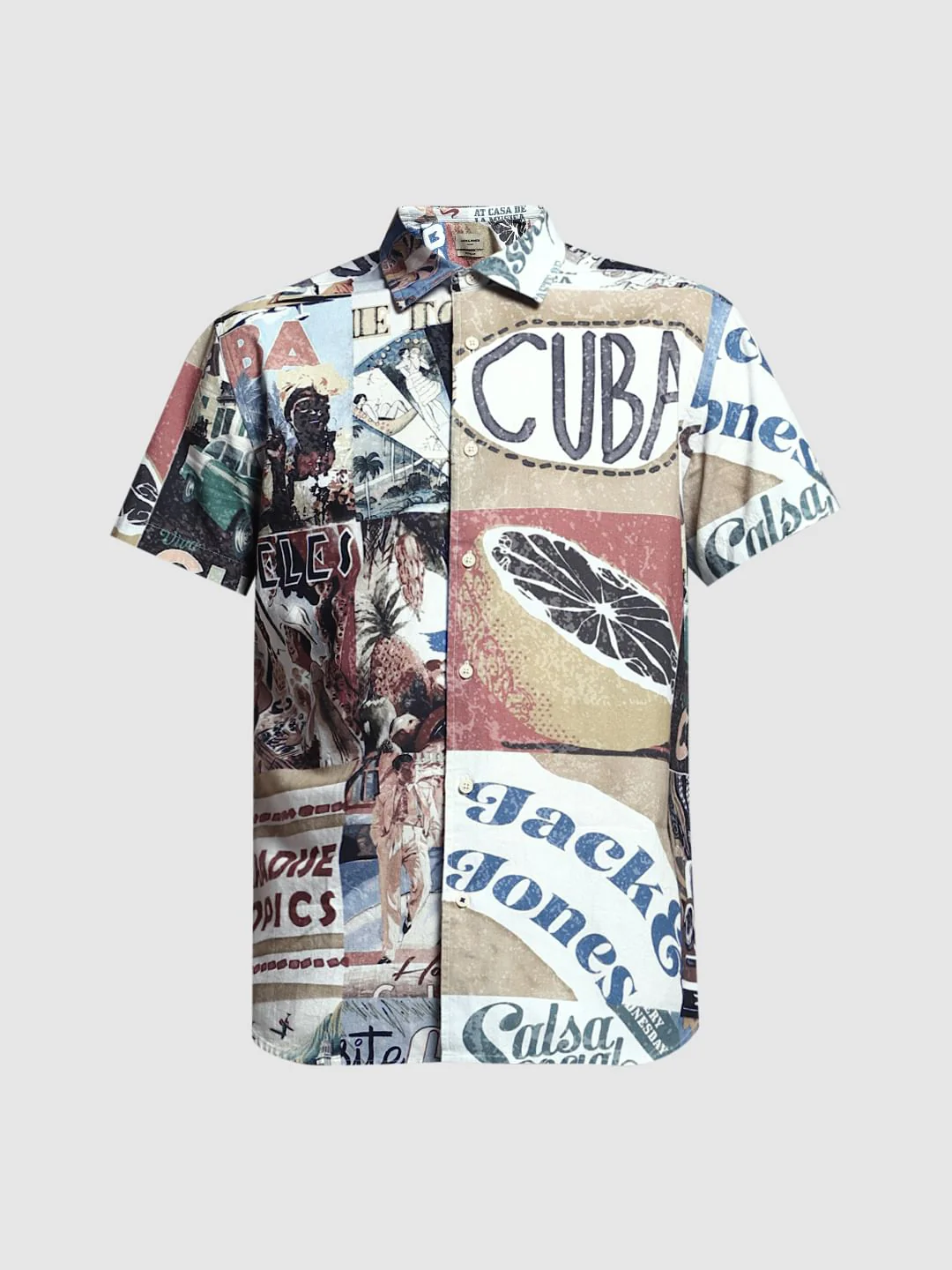 Multi-Colour Printed Cotton Shirt - Image 7