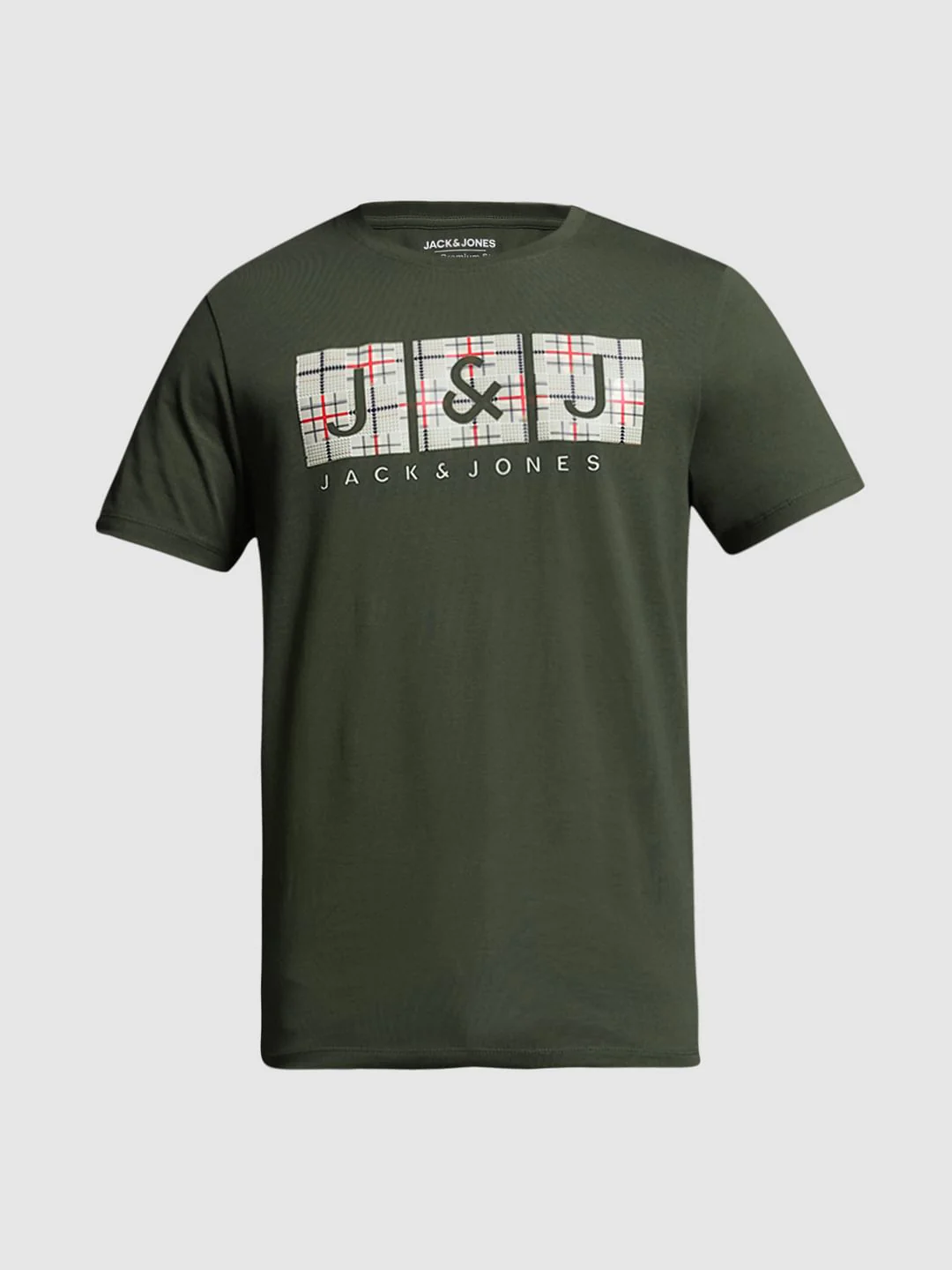 Olive Logo Print Cotton T-shirt - Image 7