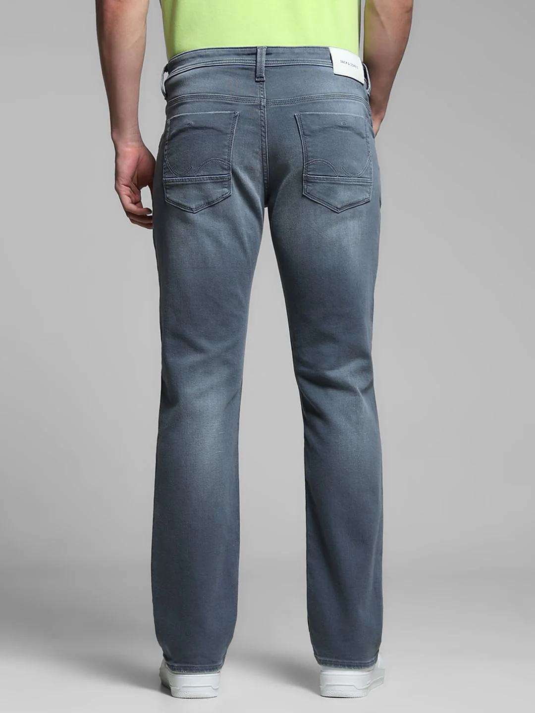 Blue Washed Clark Regular Fit Jeans - Image 3