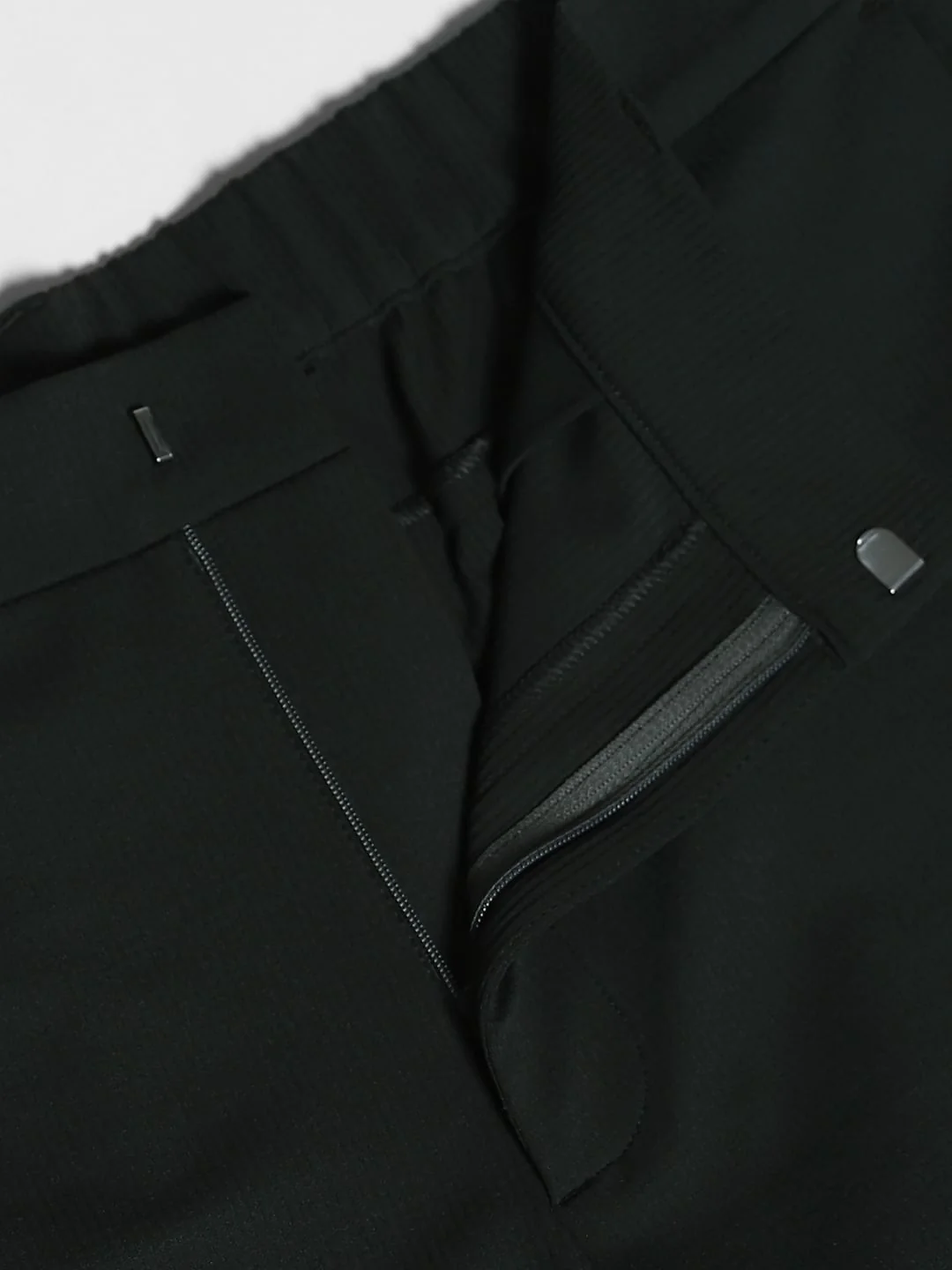 Olive Mid Rise Regular Fit Pants - Image 6
