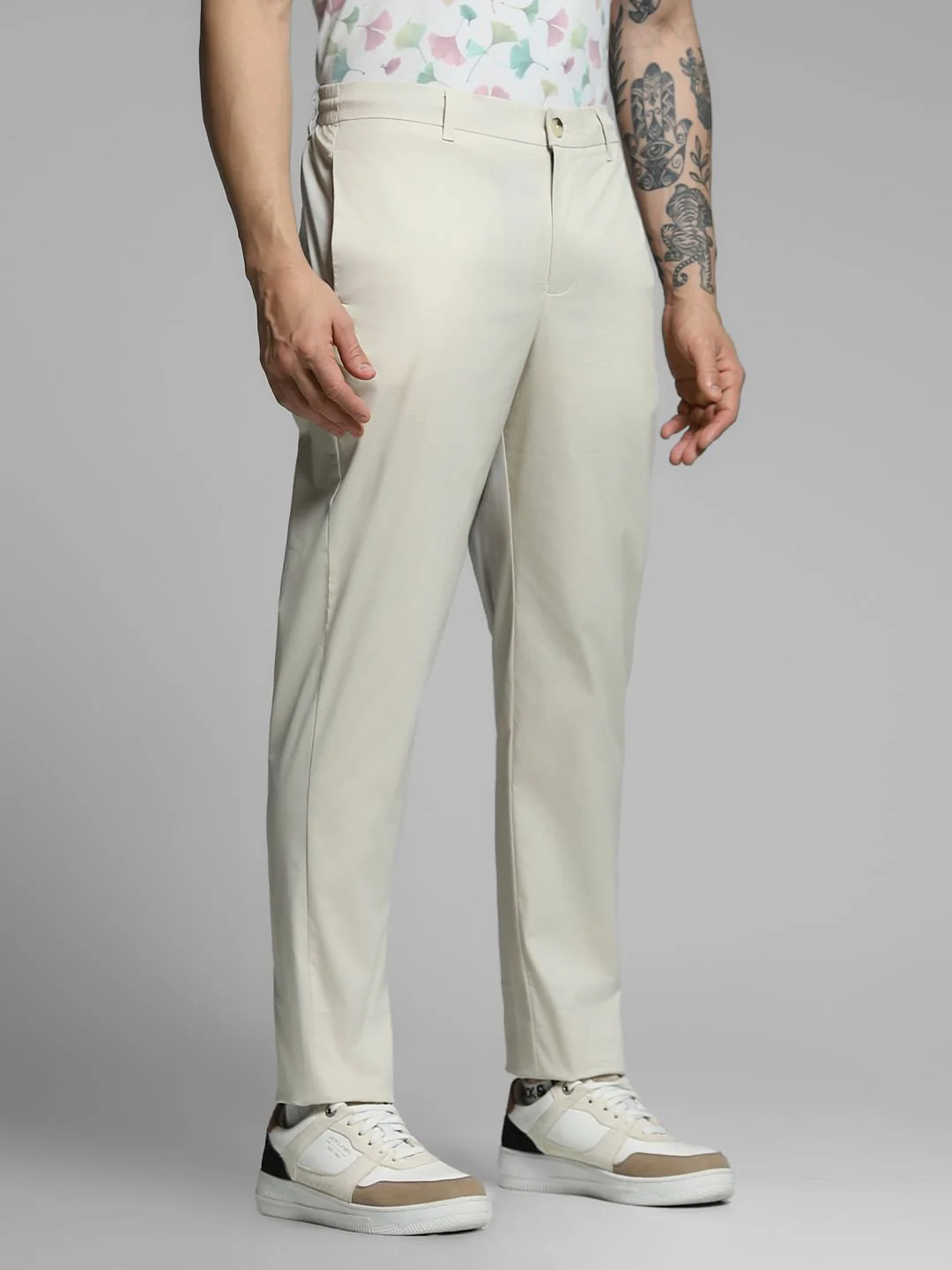 Light Green Mid Rise Pants - Image 2