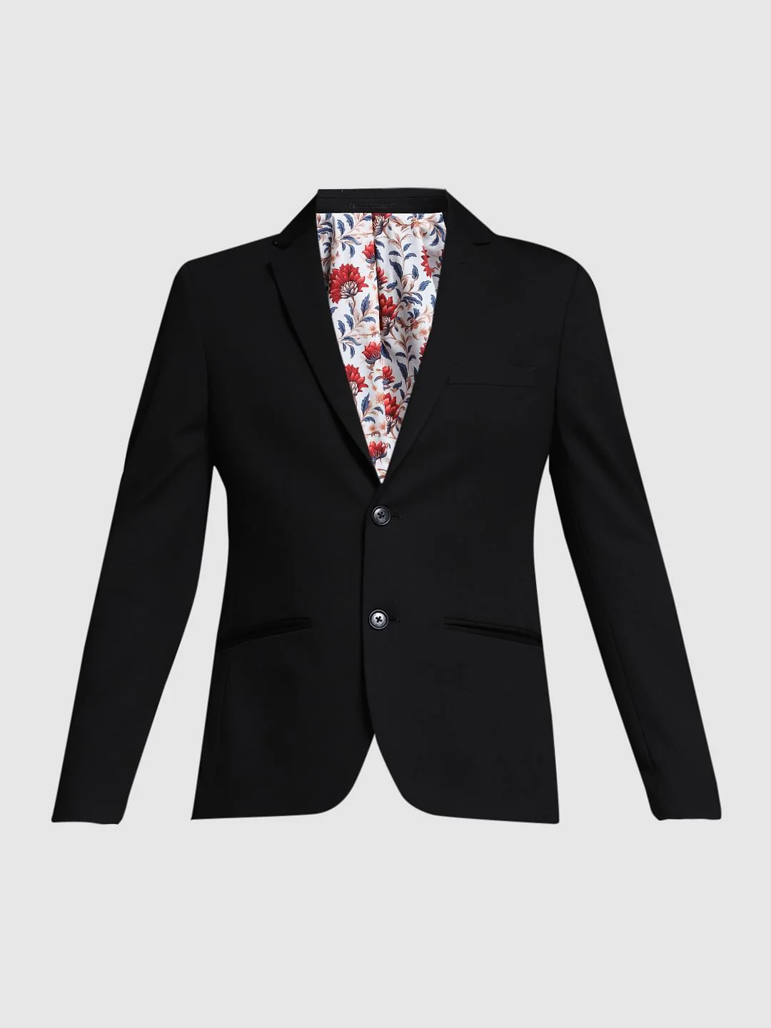 Black Stretch Formal Blazer - Image 7
