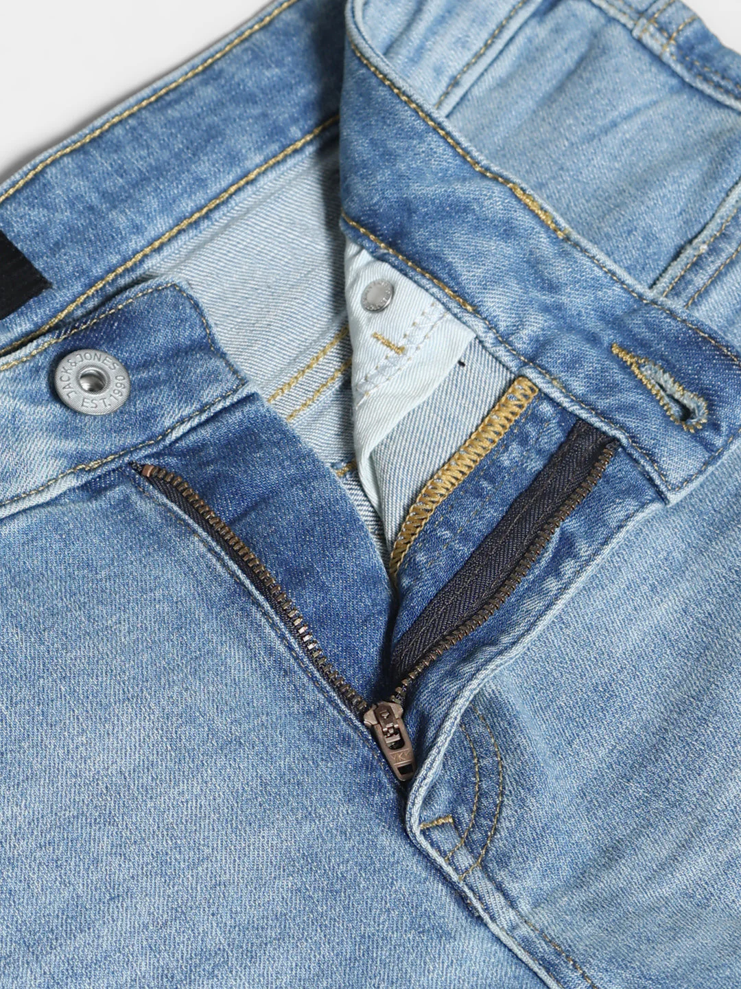 Light Blue Glenn Slim Fit Jeans - Image 6
