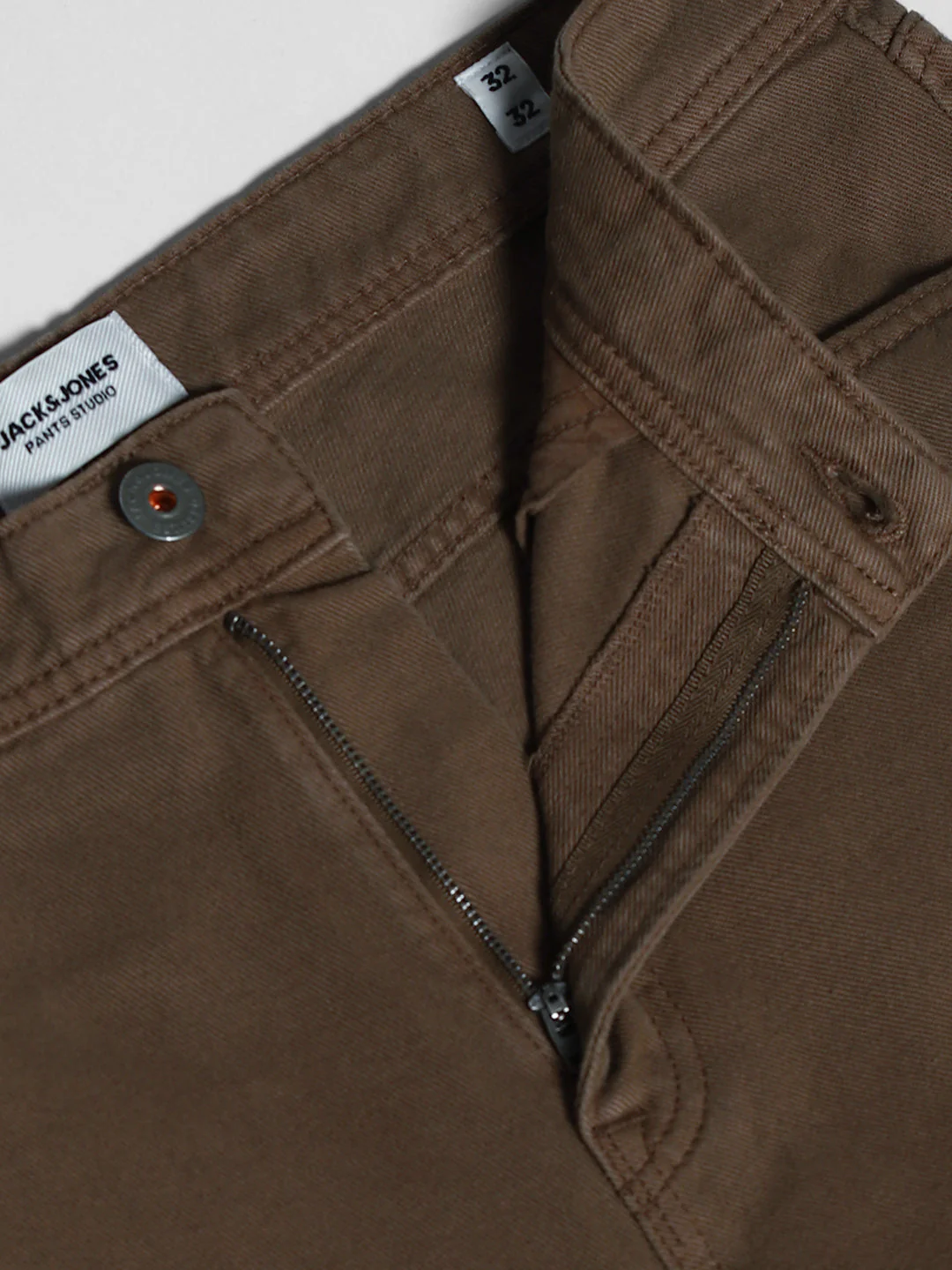 Dark Brown Mid Rise Pants - Image 5