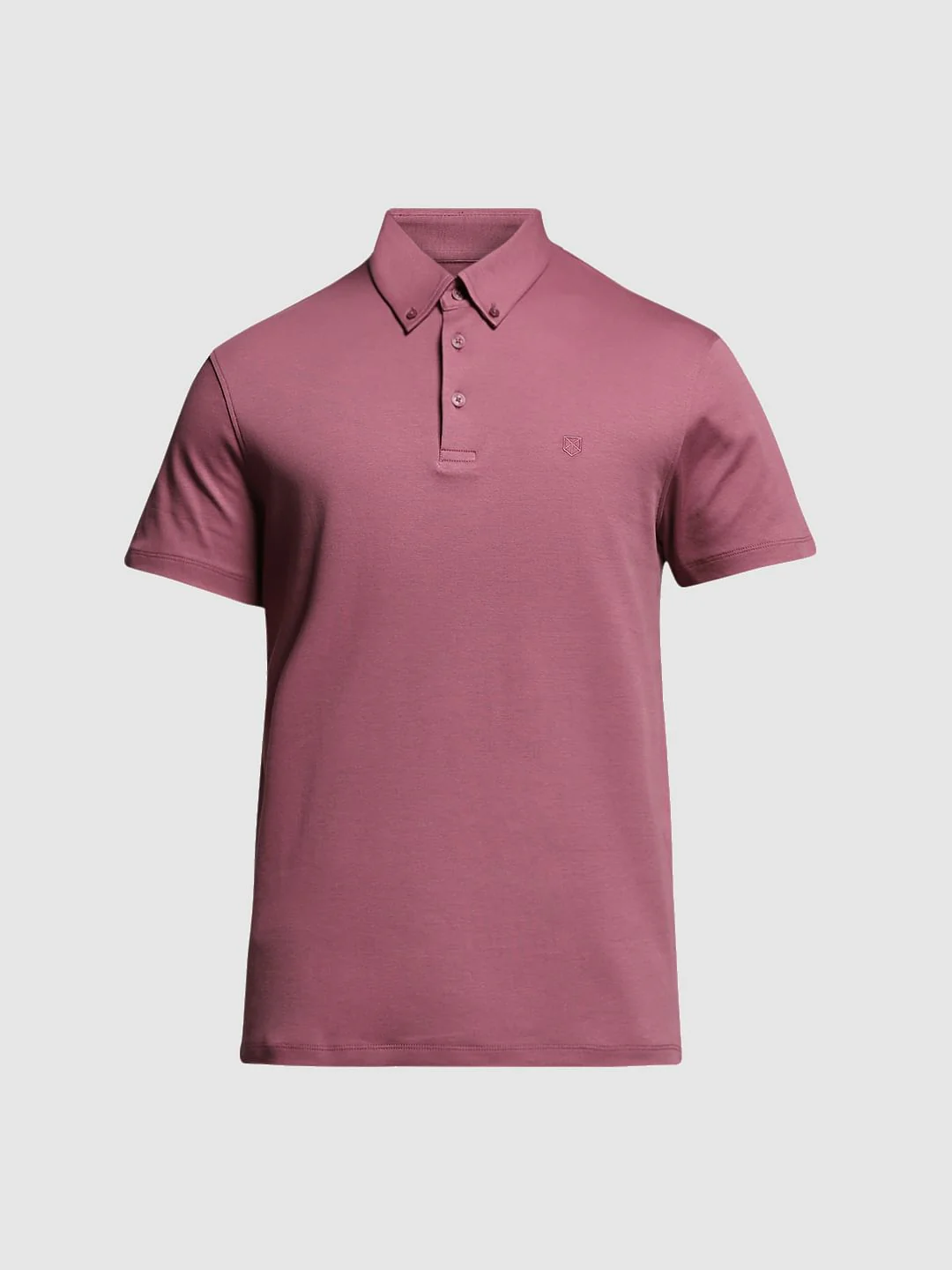 Dark Plum Cotton Polo - Image 7