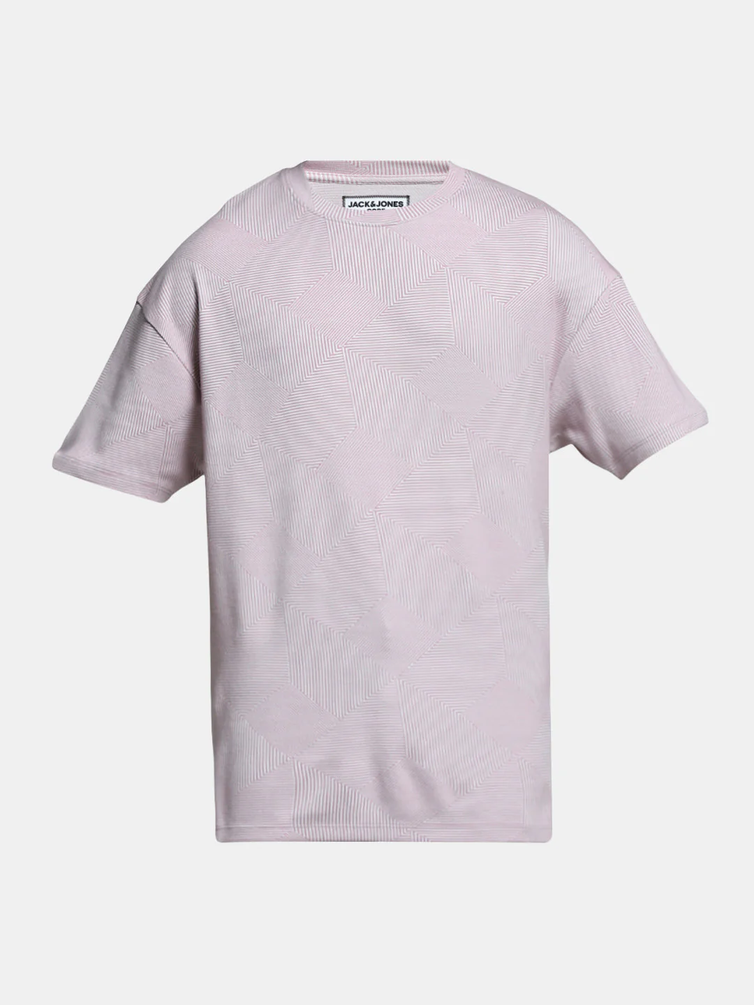Lilac Crew Neck Oversized T-shirt - Image 7
