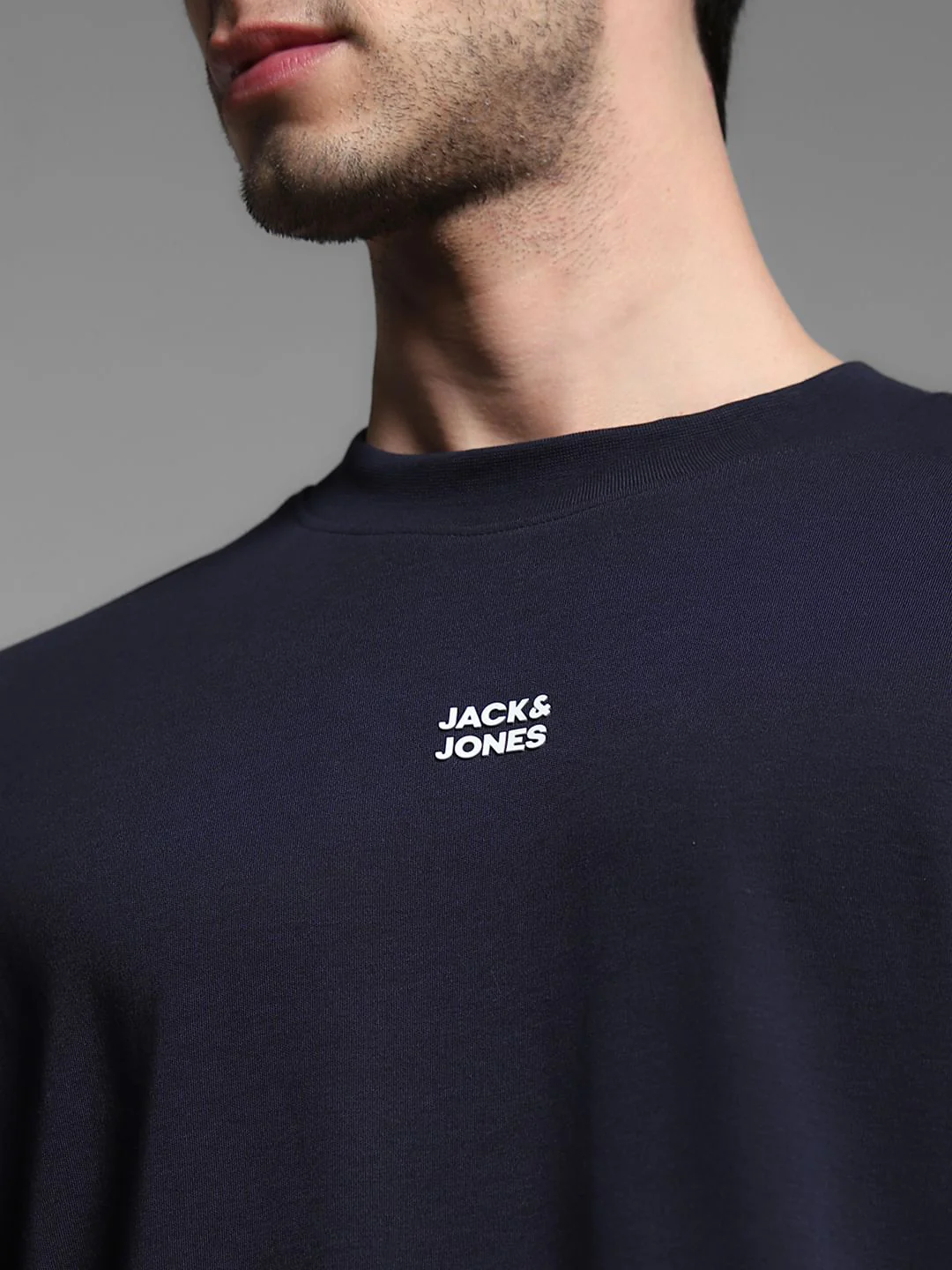 Blue Graphic Print Oversized T-shirt - Image 5