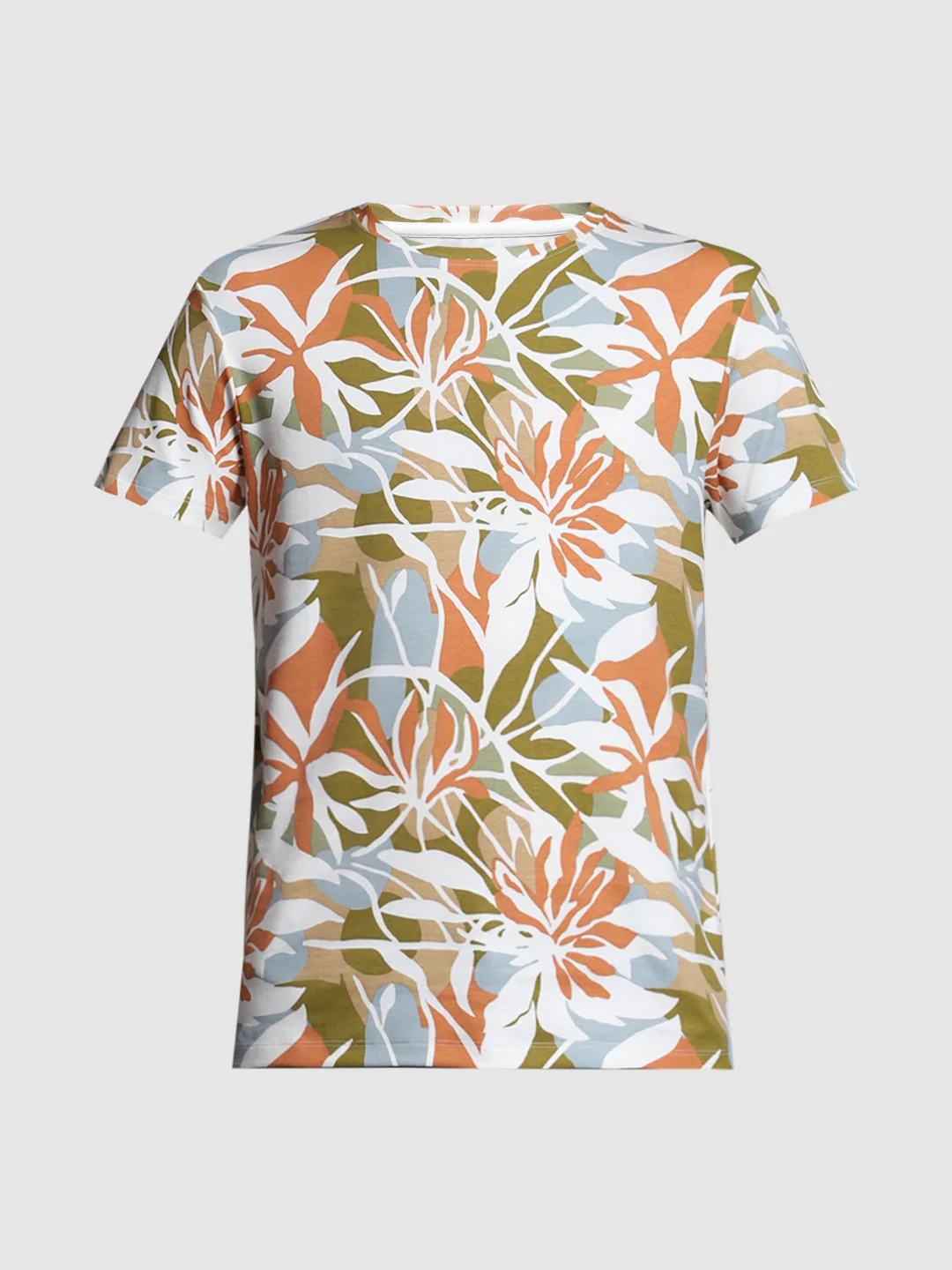 Multi-Colour Floral Print T-shirt - Image 7