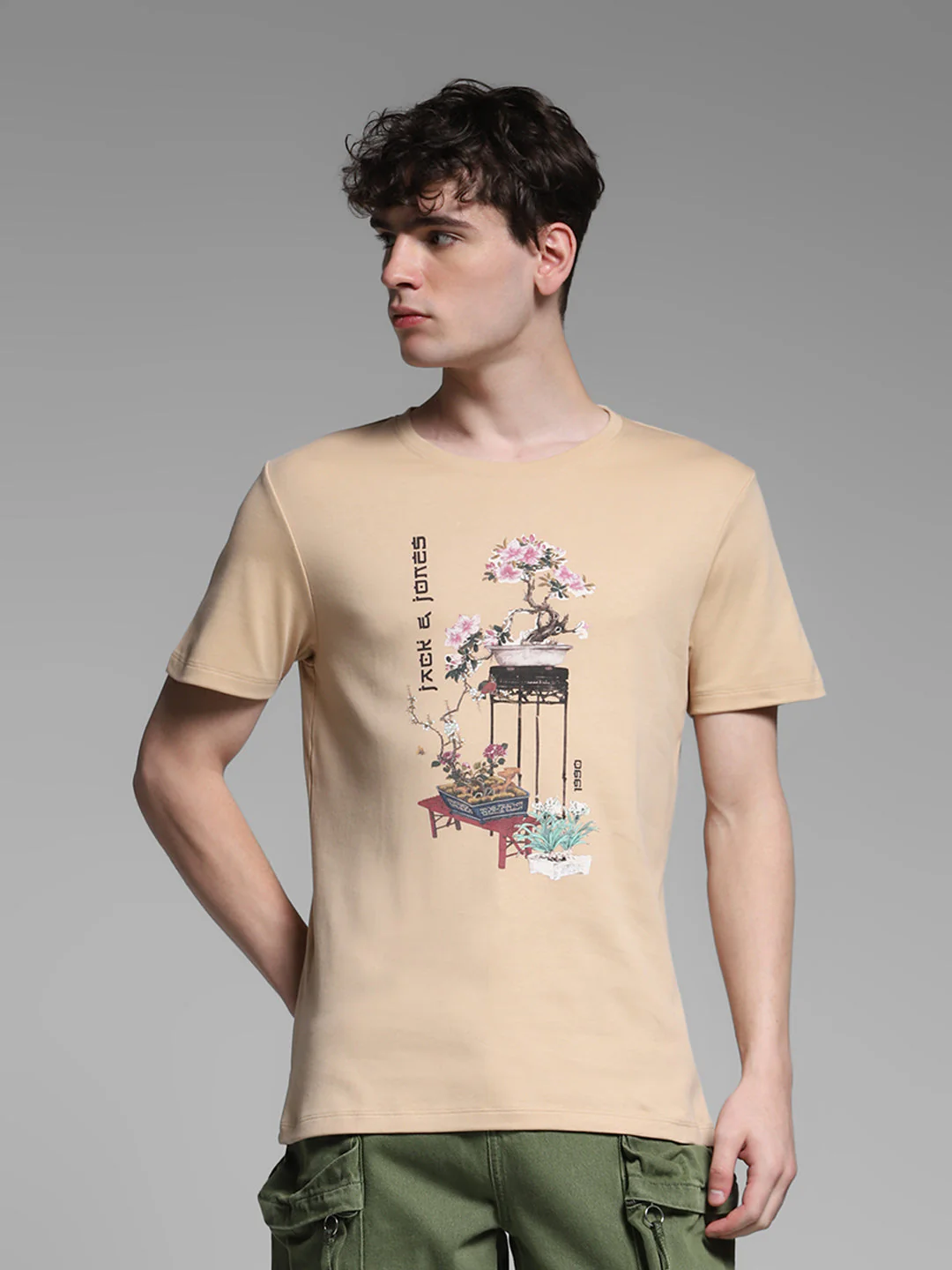 Cotton Printed Crew Neck T-shirt