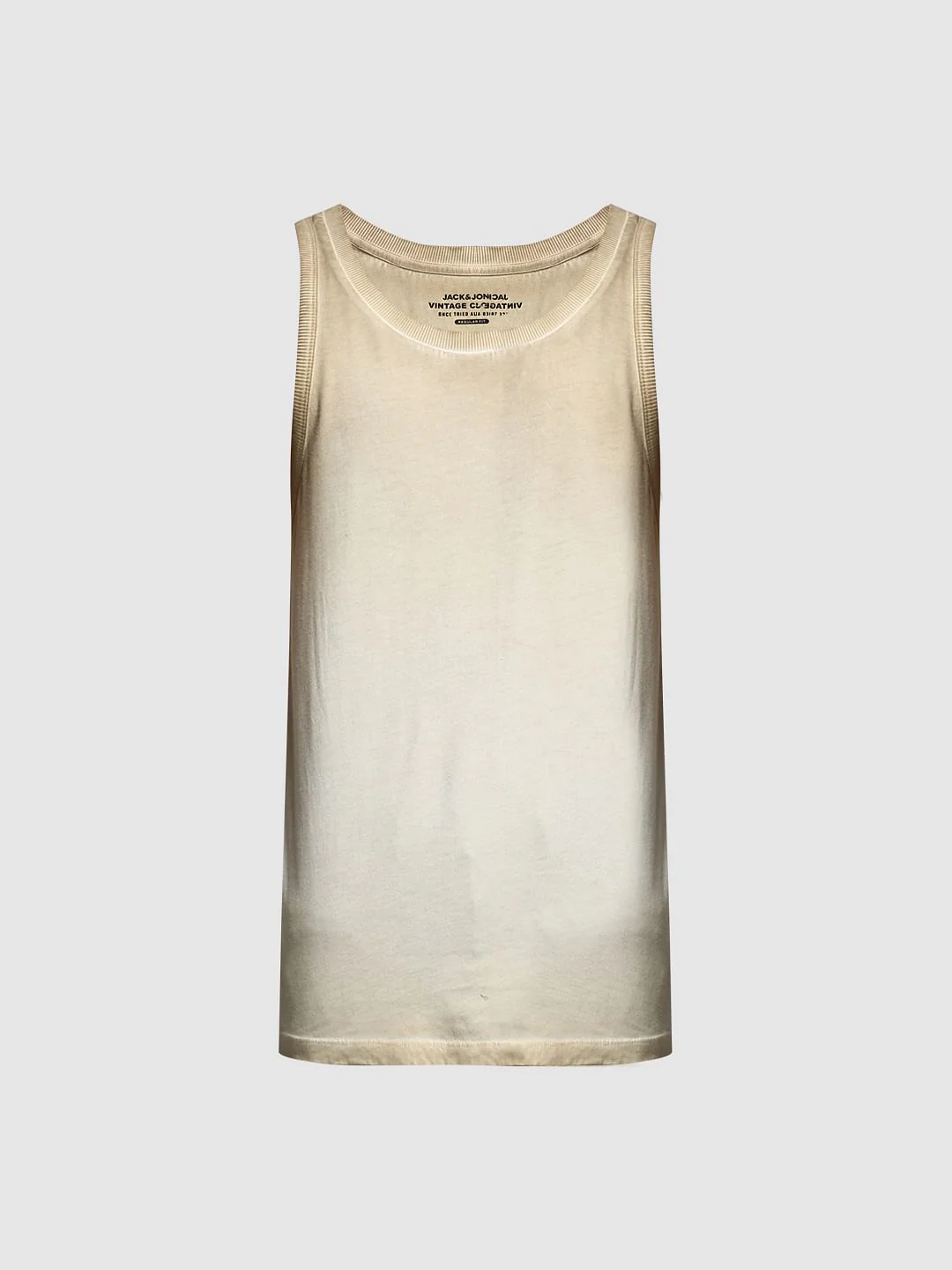 Grey Washed Cotton Vest - Image 7