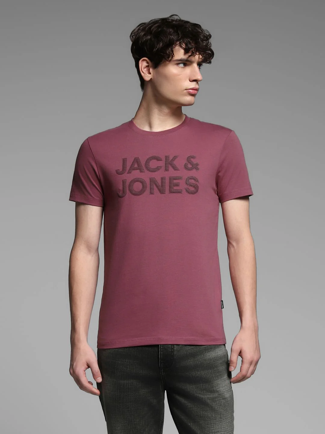Red Logo Print T-shirt - Image 2