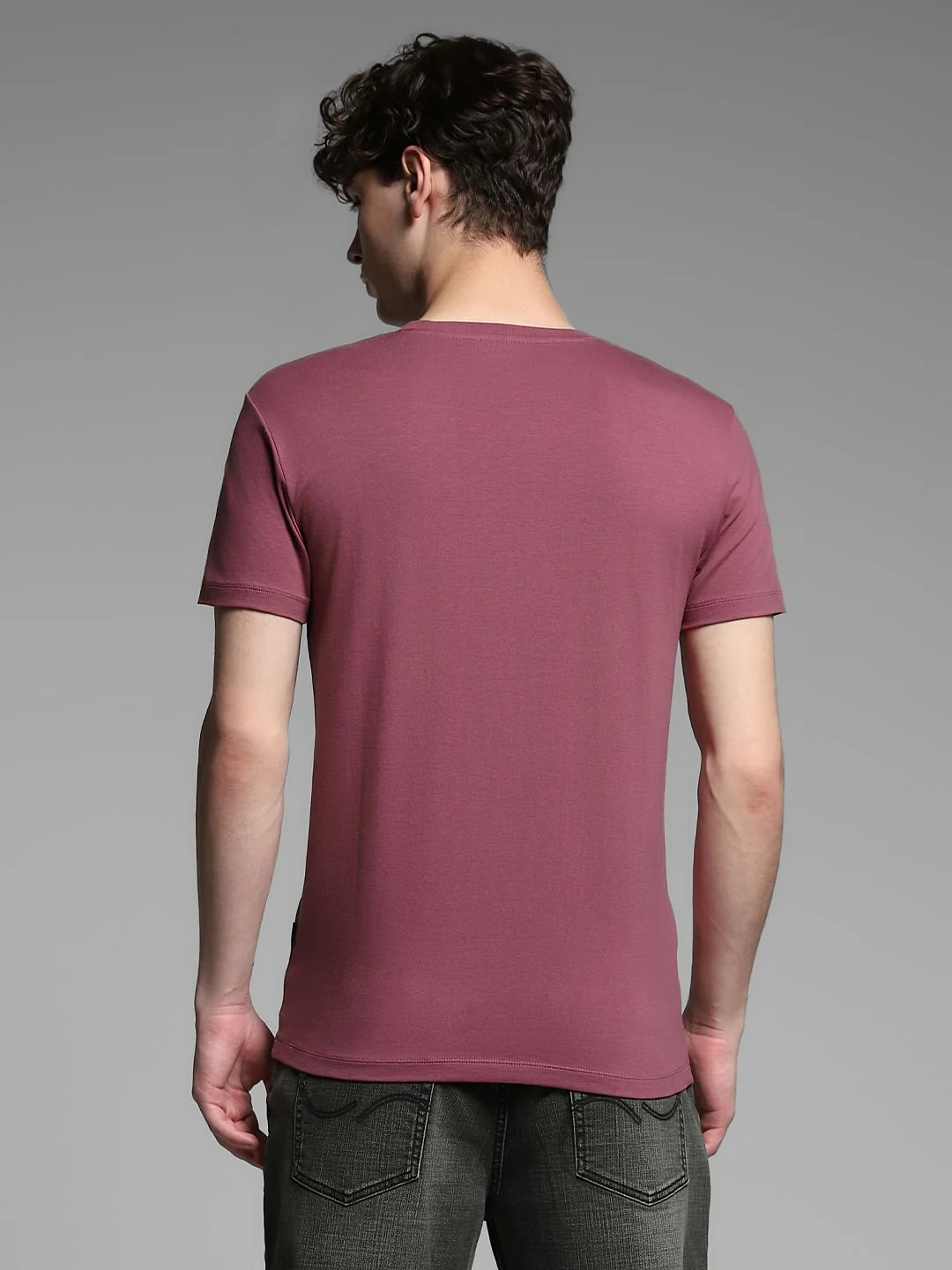 Red Logo Print T-shirt - Image 4