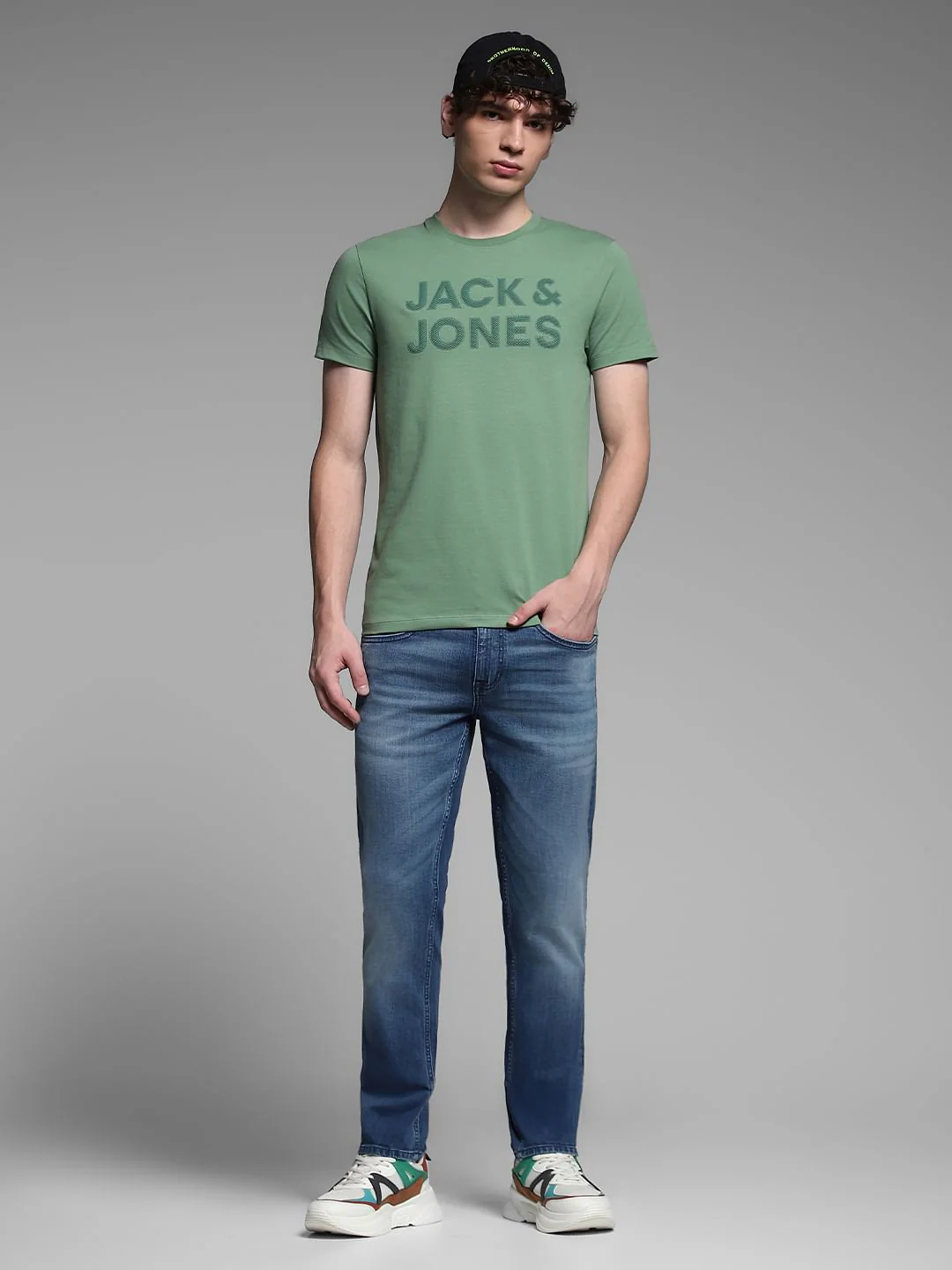 Blue Low Rise Glenn Slim Fit Jeans - Image 6