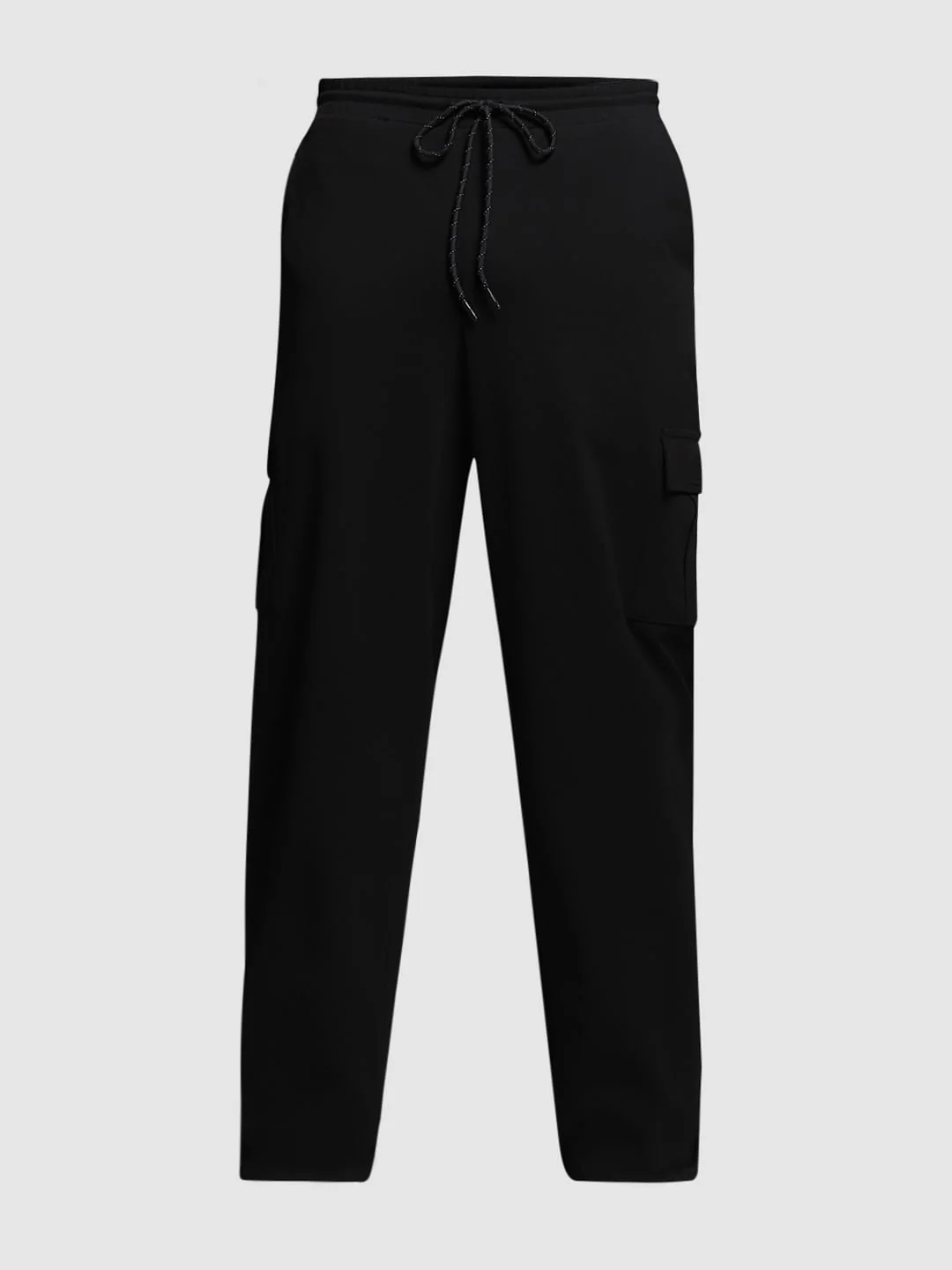 Black Mid Rise Cargo Pants - Image 6