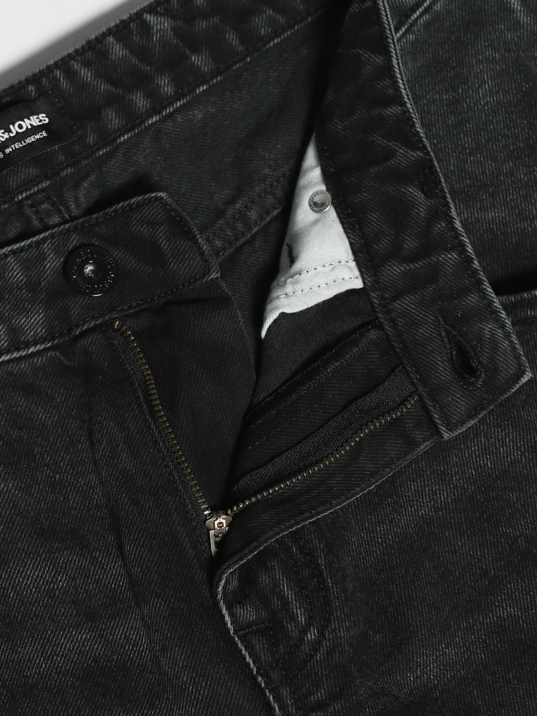 Black Korean Cargo Denim Shorts - Image 5