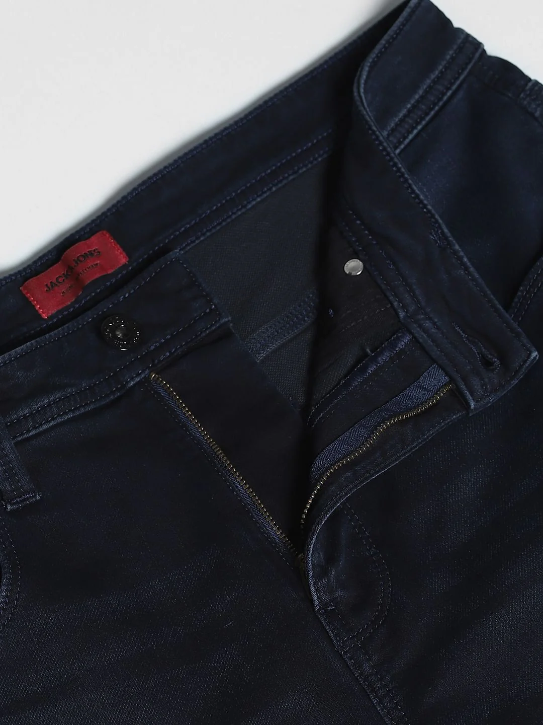 Blue High Rise Cliff Bootcut Jeans - Image 5